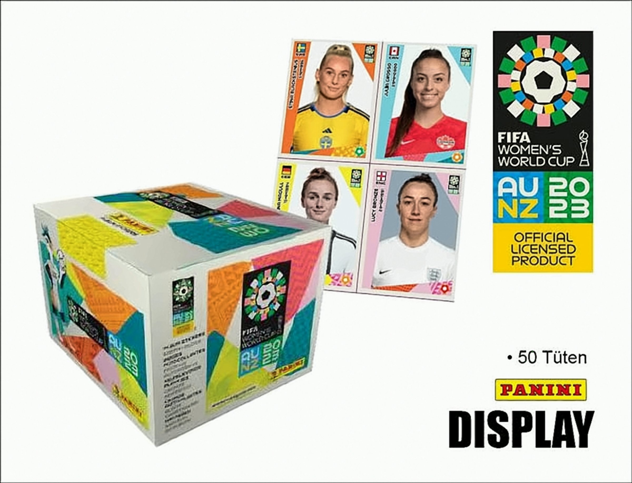 2023 FIFA Woman´s World Cup Sticker Display