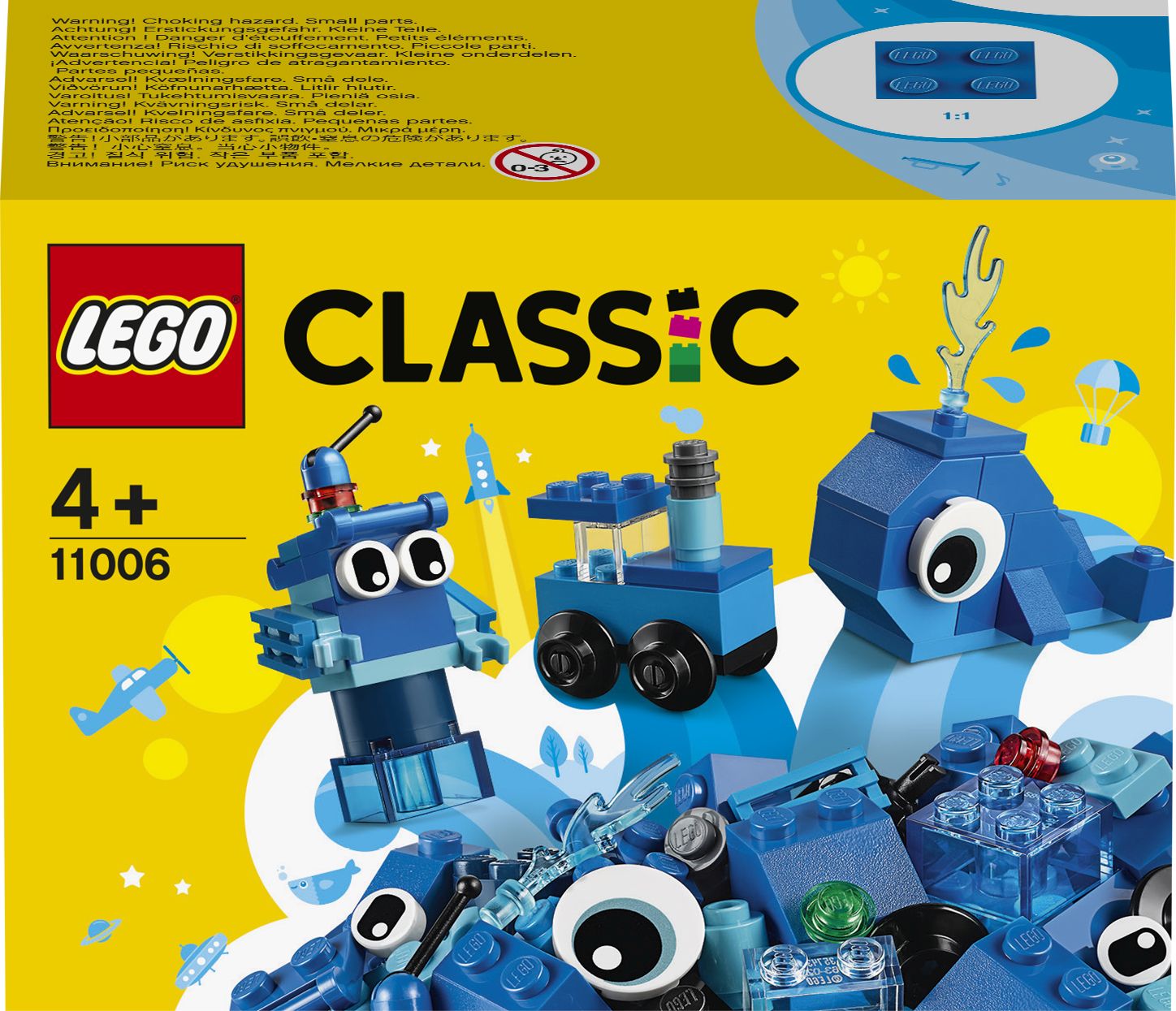 LEGO Classic - Blaues Kreativ-Set