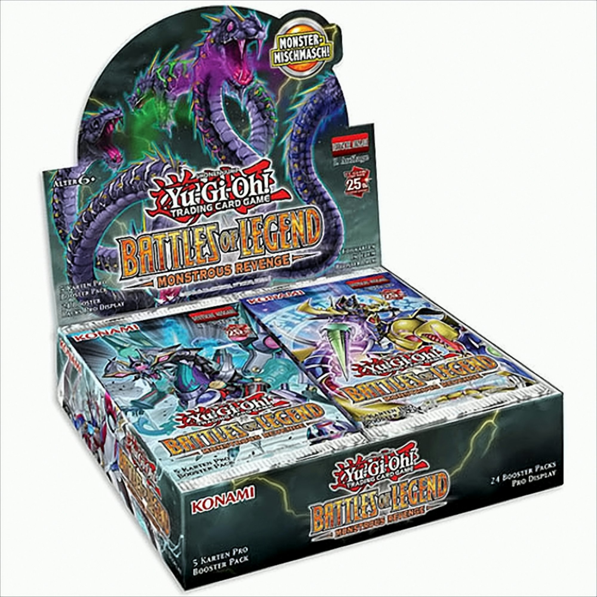 Yu-Gi-Oh! Battles of Legend Monstrous Revenge Booster-Display