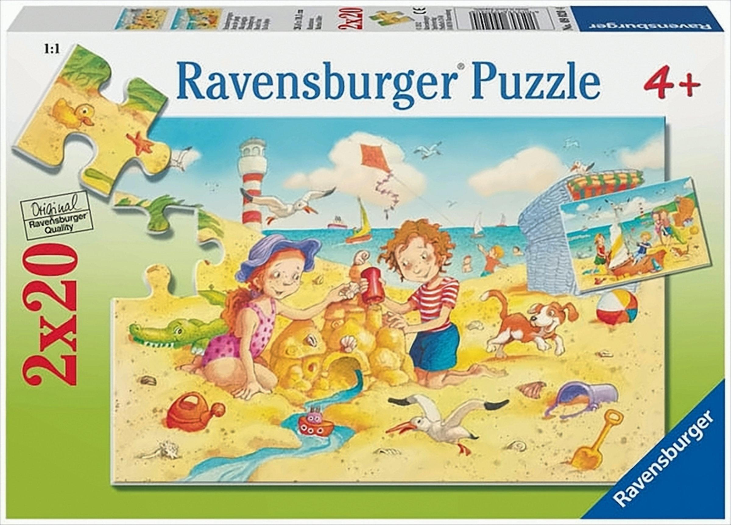 Strandvergnügen, 2 x 20 Teile