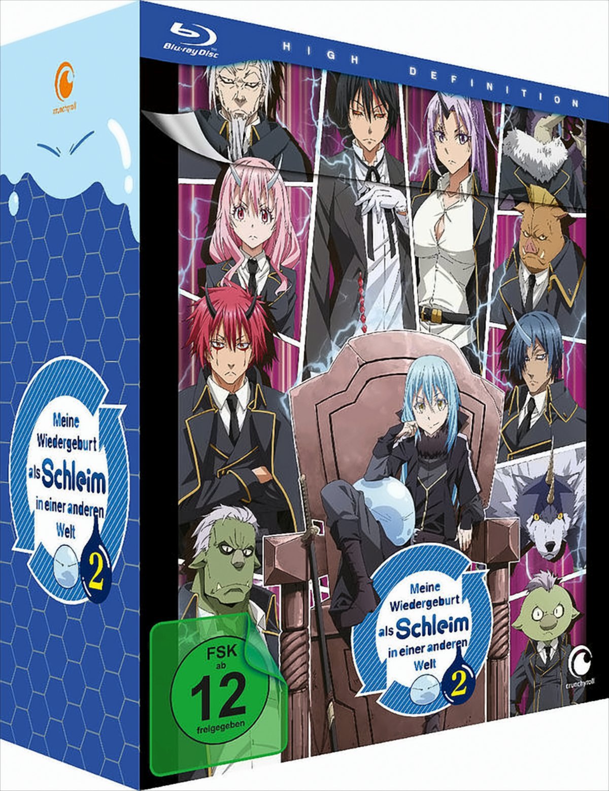 Meine Wiedergeburt als Schleim in einer anderen Welt - Staffel 2 - Vol.1 - mit Sammelschuber Blu-ray