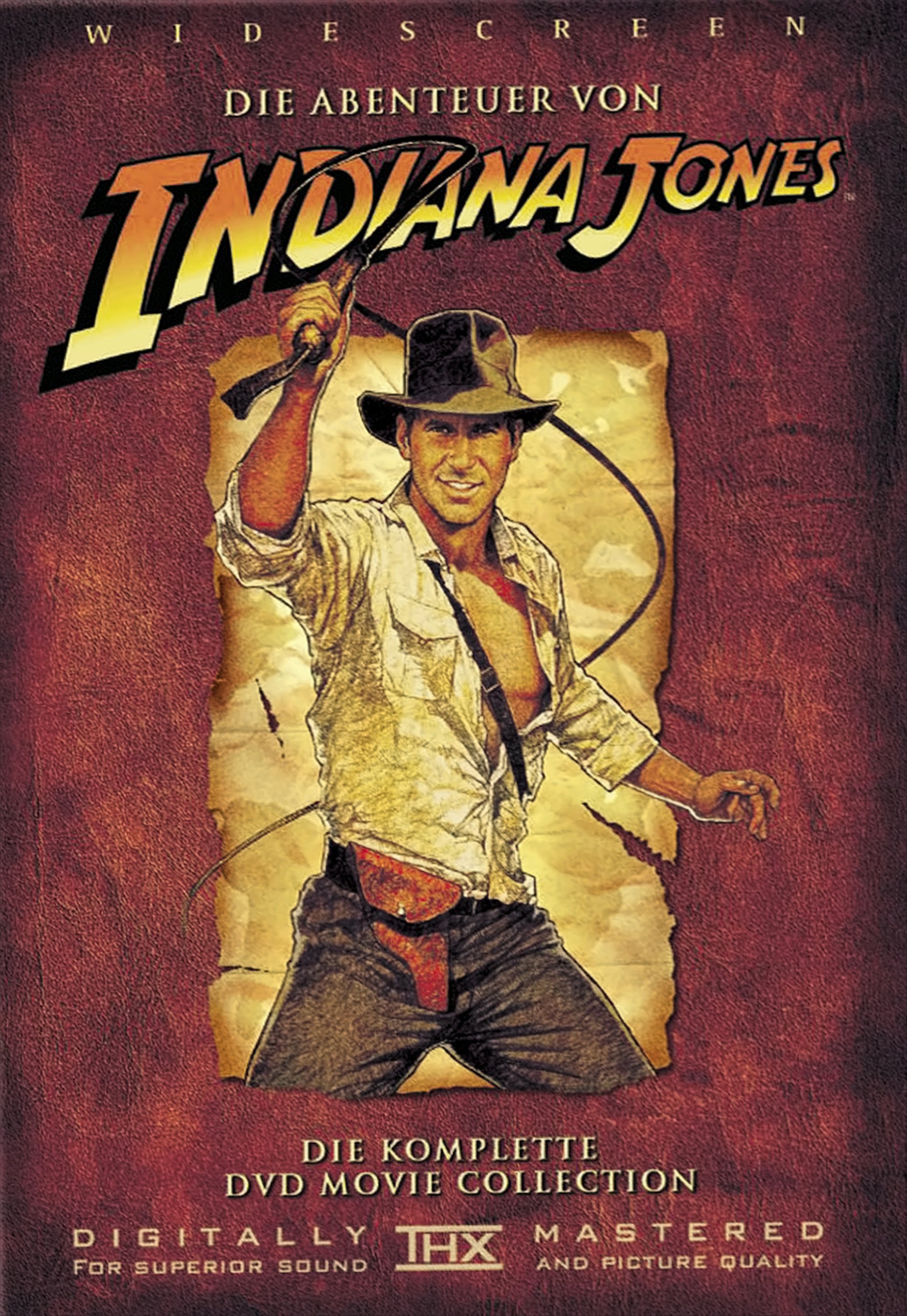 Indiana Jones Die komplette DVD Movie Collection