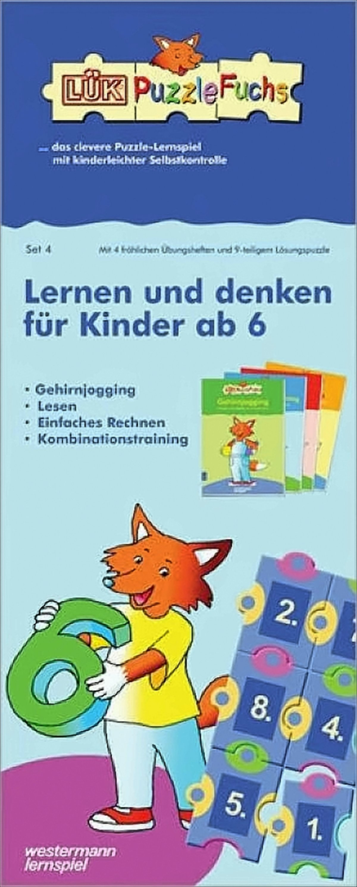 LÜK - PuzzleFuchs Set 4