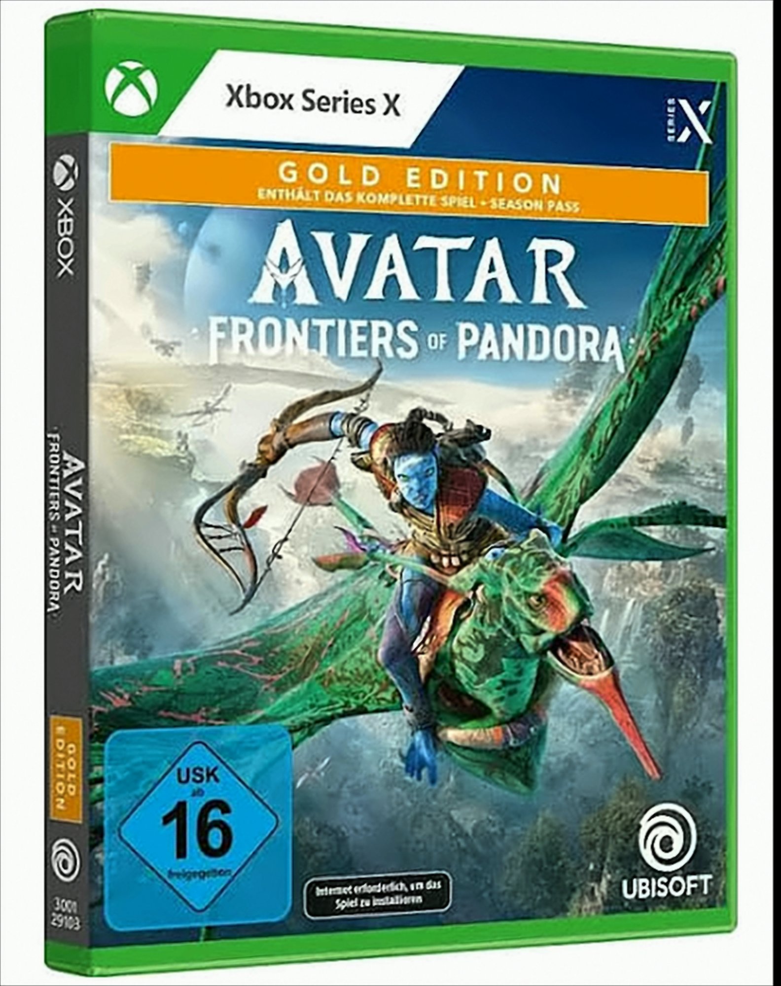 Avatar XBSX Frontiers of Pandora Gold Ed.