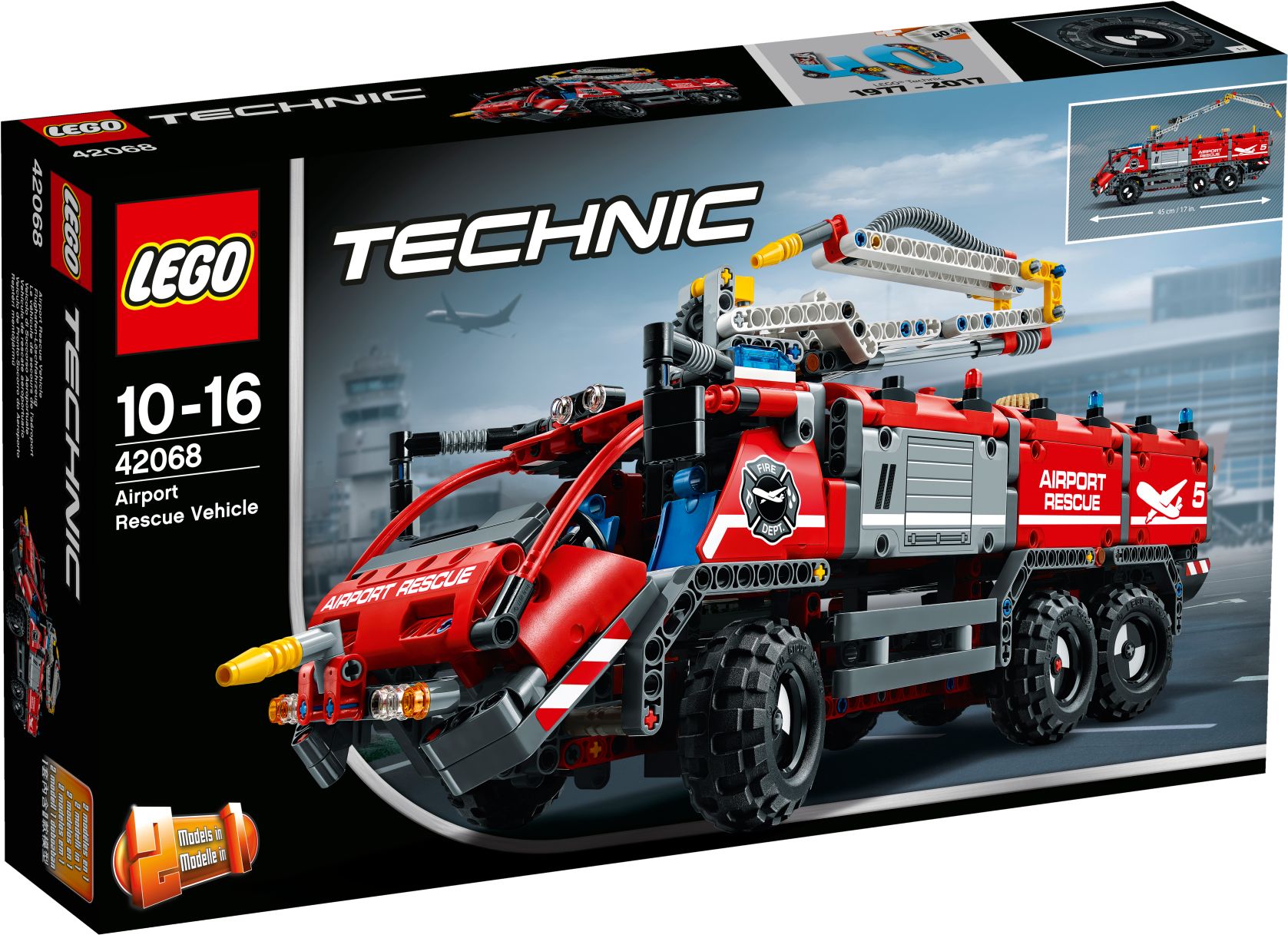 LEGO Technic - 42068 Flughafen-Löschfahrzeug