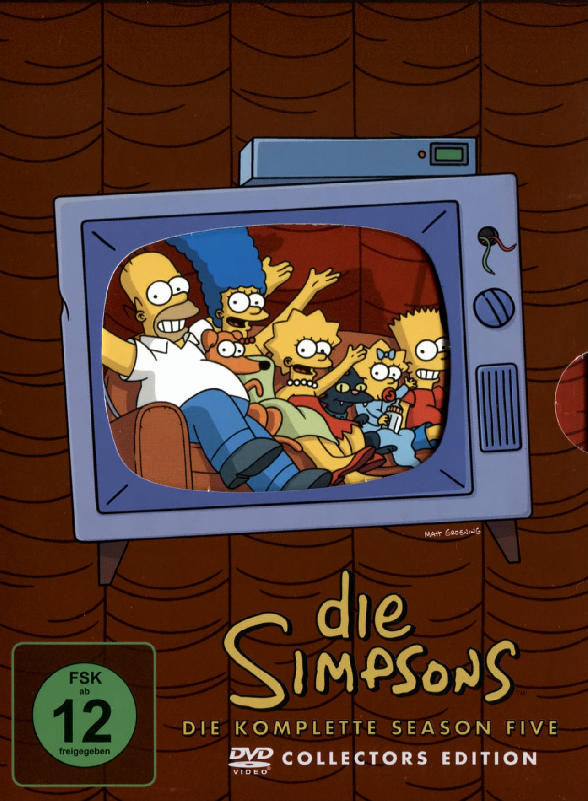 Die Simpsons - Die komplette Season 05 (Collector's Edition, 4 DVDs)