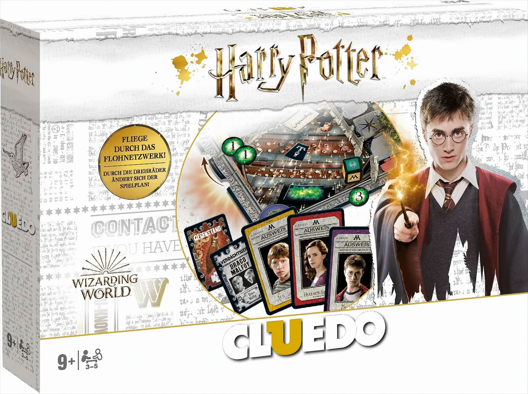 Cluedo Harry Potter Collectors Edition in Weiß