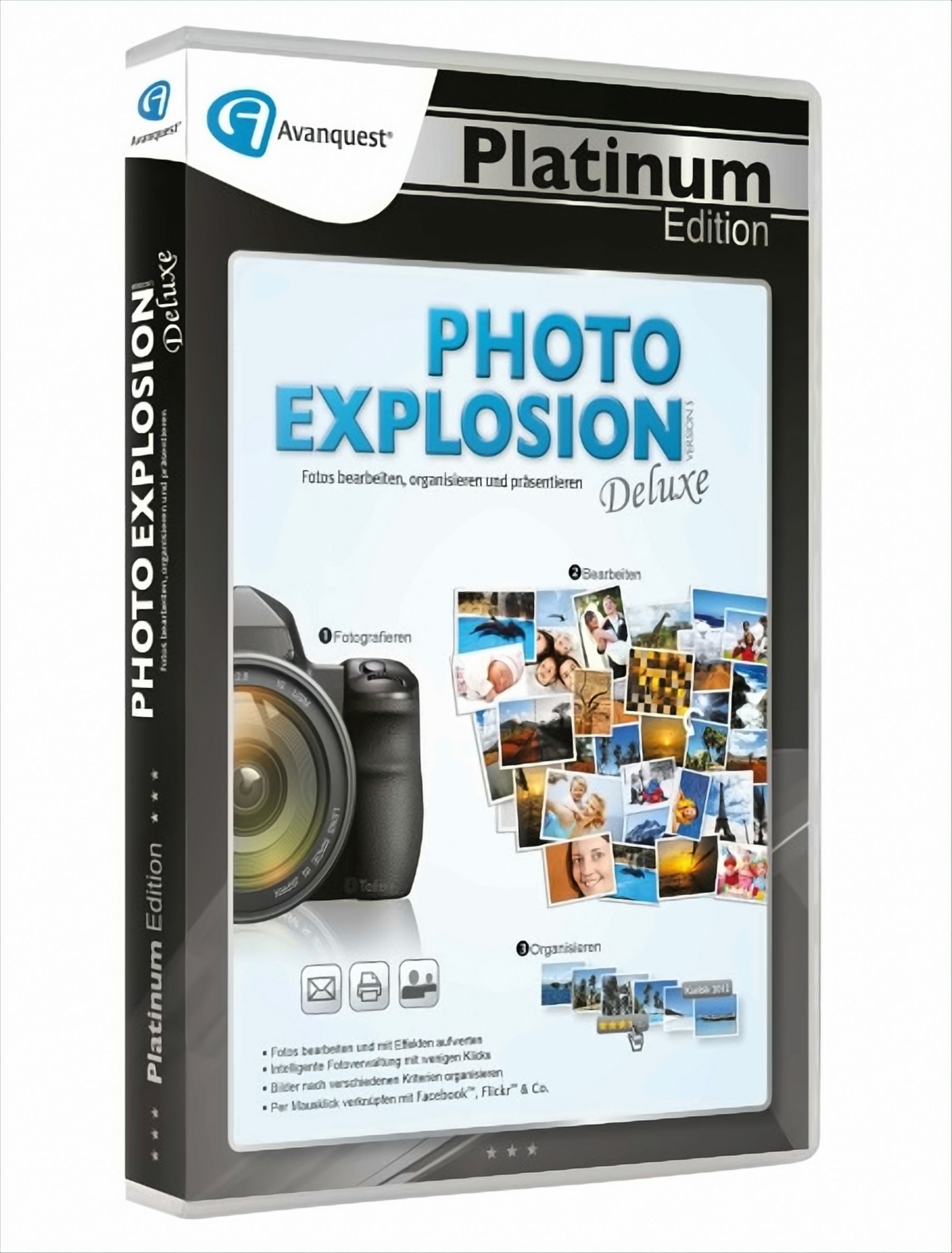 Photo Explosion 5 Deluxe Avanquest Platinum Edition