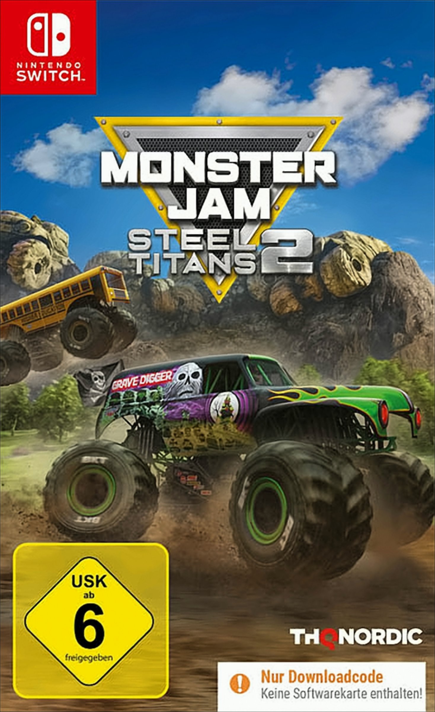 Monster Jam Steel Titans 2 SWITCH CIAB
