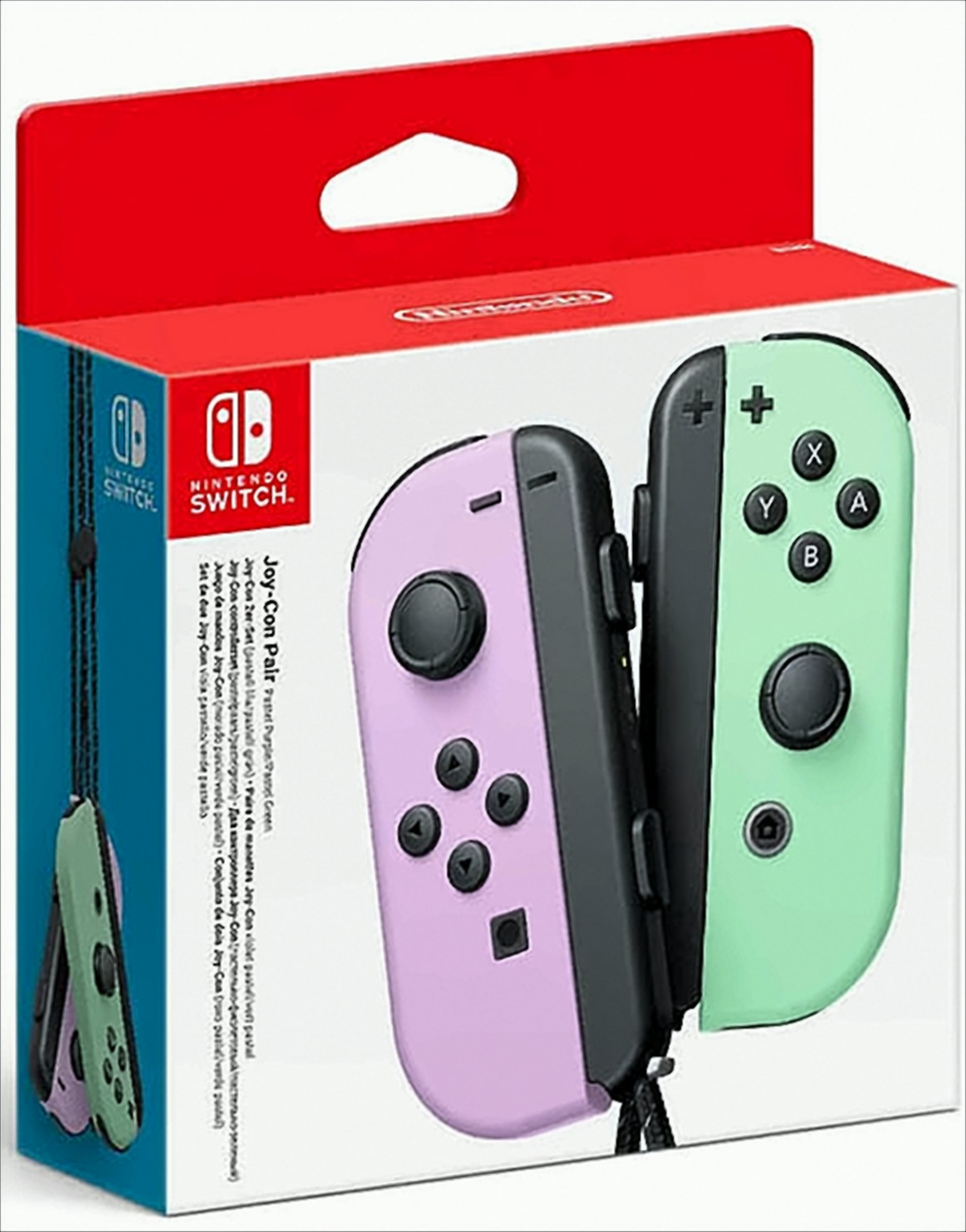 Switch Controller Joy-Con 2er pastell lila/grün