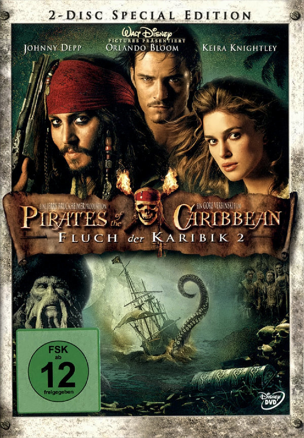Pirates of the Caribbean - Fluch der Karibik 2 [SE] [2 DVDs]