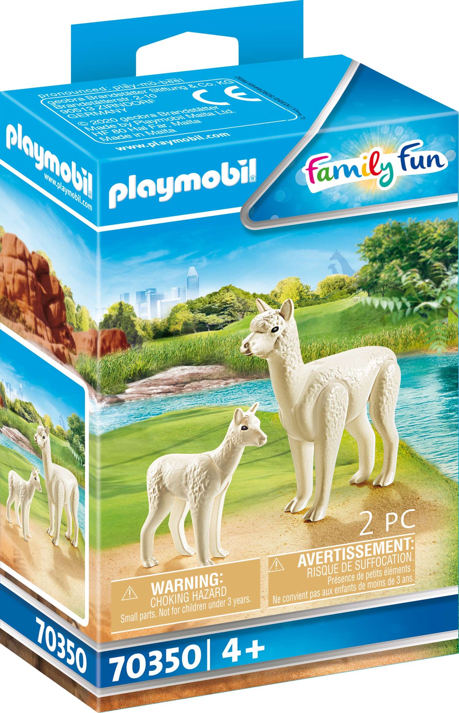 PLAYMOBIL 70350 - Family Fun - Alpaka mit Baby