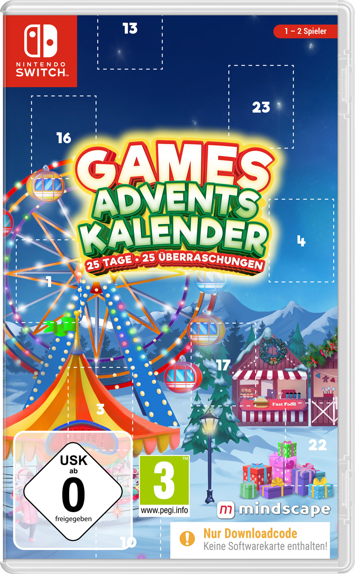 Games Adventskalender 2023 - 25 Tage, 25 Überraschungen (CIAB)