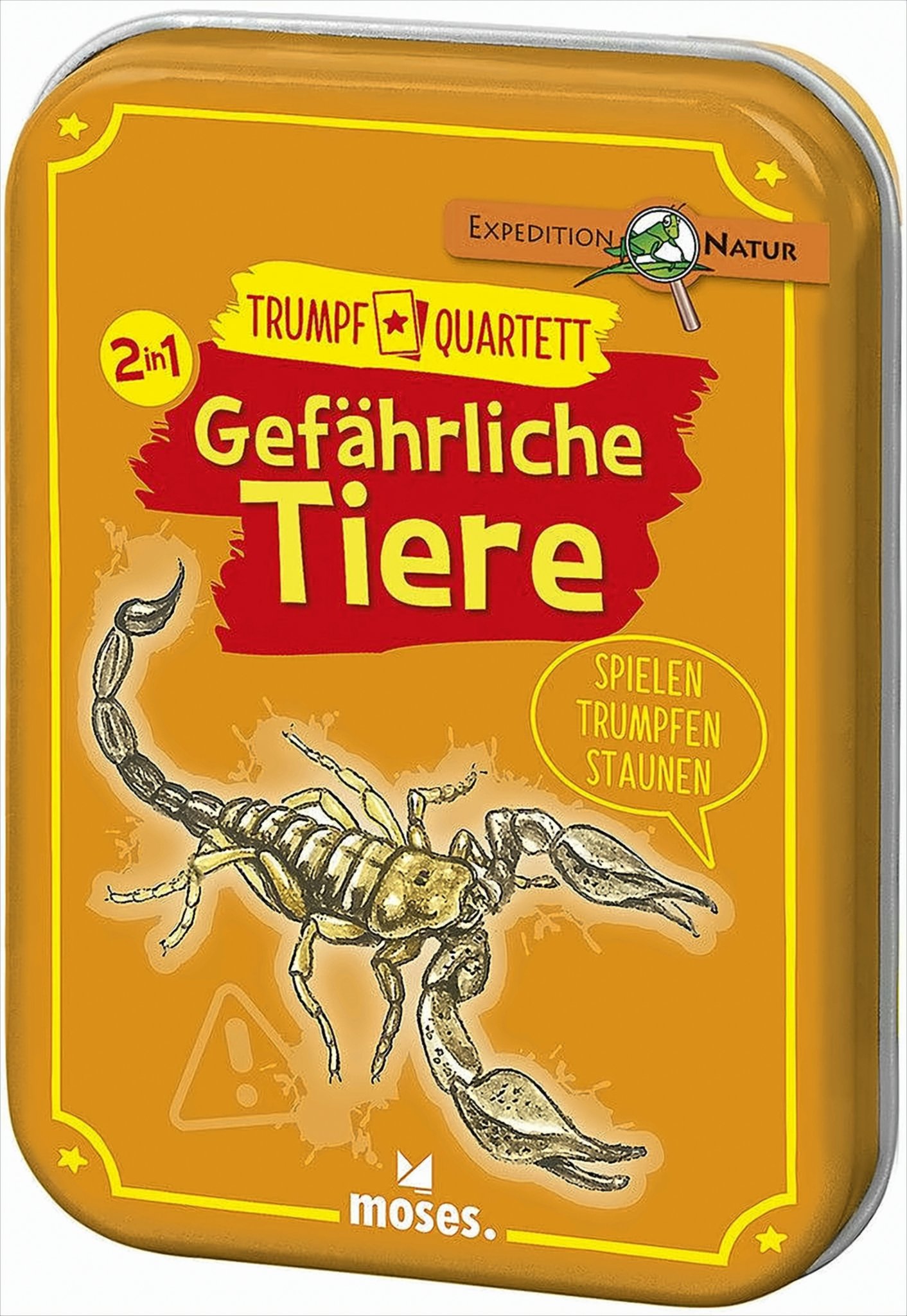 Expedition Natur Trumpf-Quartett Gefährliche Tiere