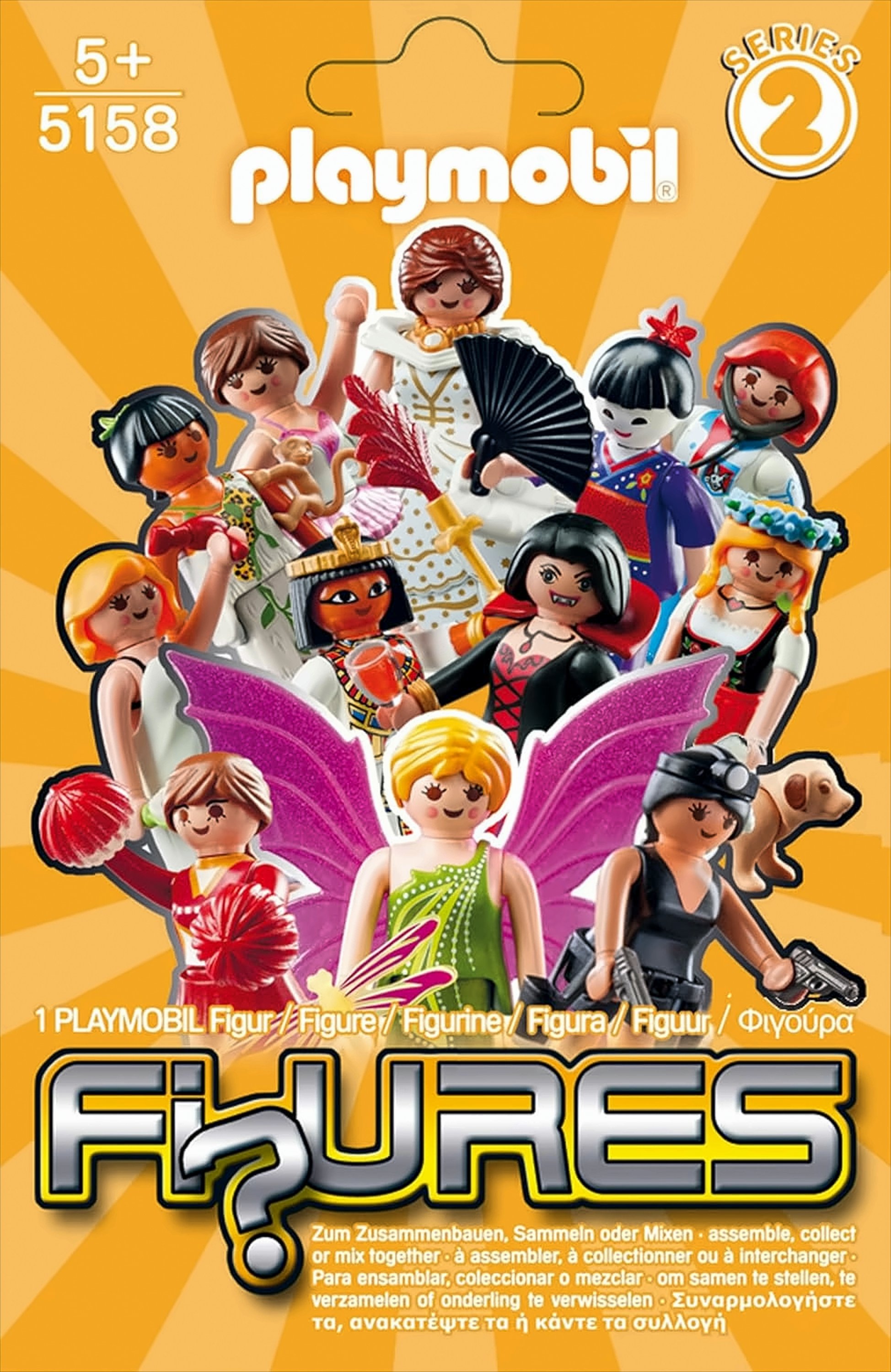 PLAYMOBIL 5158 Figures Girls (Serie 2)