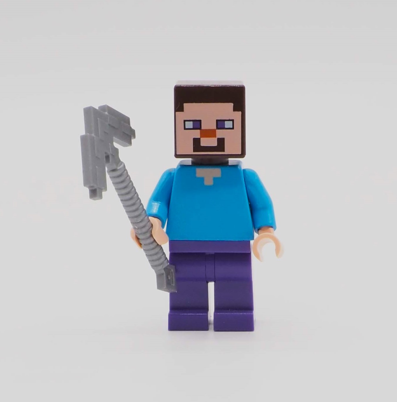 LEGO Minecraft: Steve Minifigure with Pickaxe