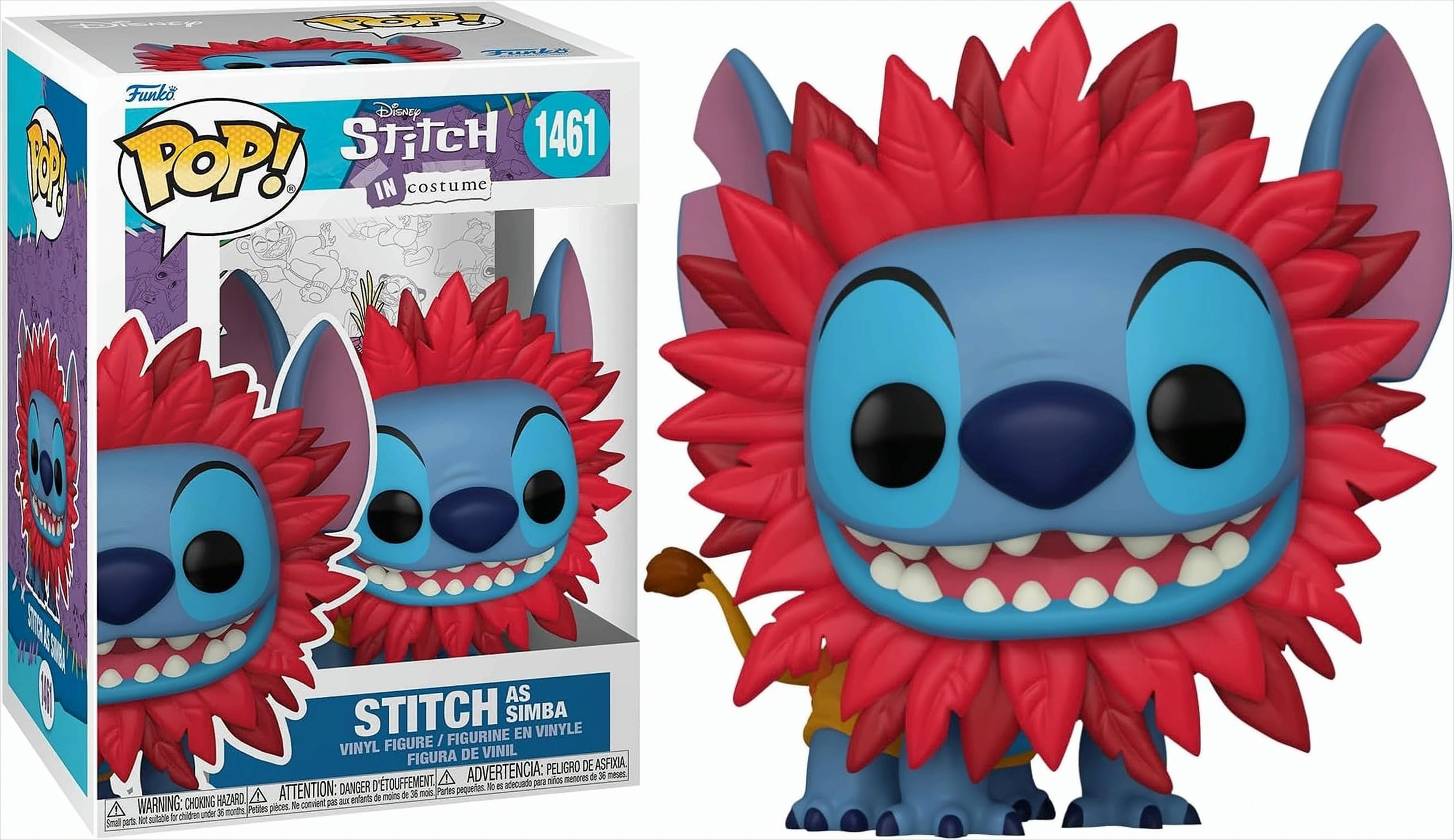 POP Disney Lilo & Stitch - Stitch als Simba