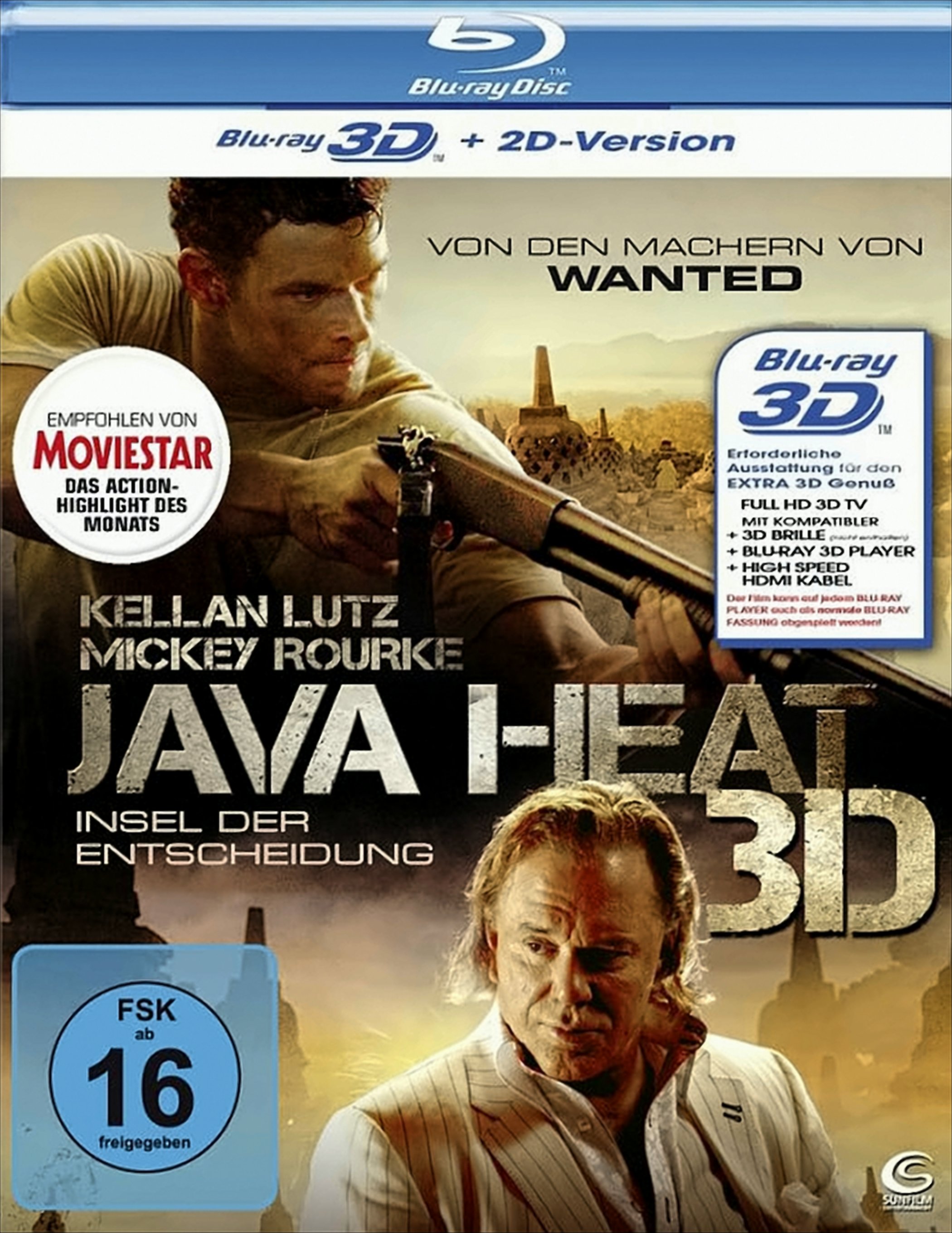 Java Heat - Insel der Entscheidung (Blu-ray 3D)