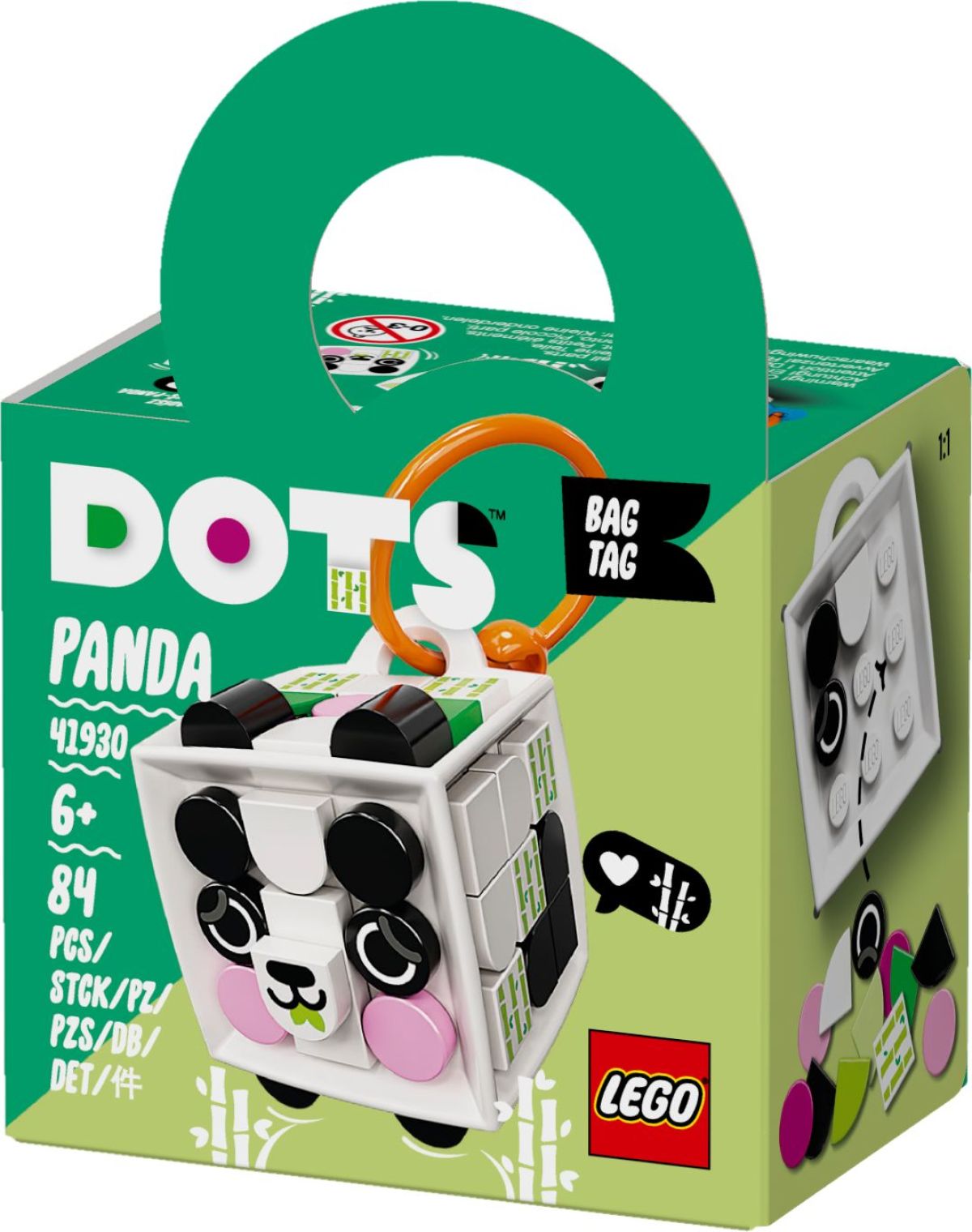 LEGO DOTS 41930 - Taschenanhänger Panda