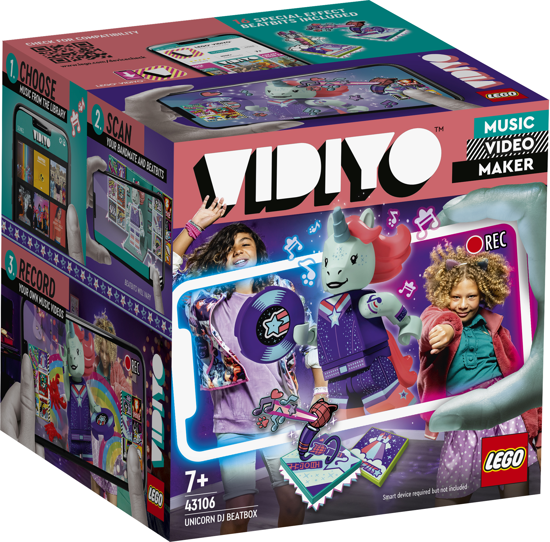 LEGO VIDIYO 43106 - Unicorn DJ BeatBox