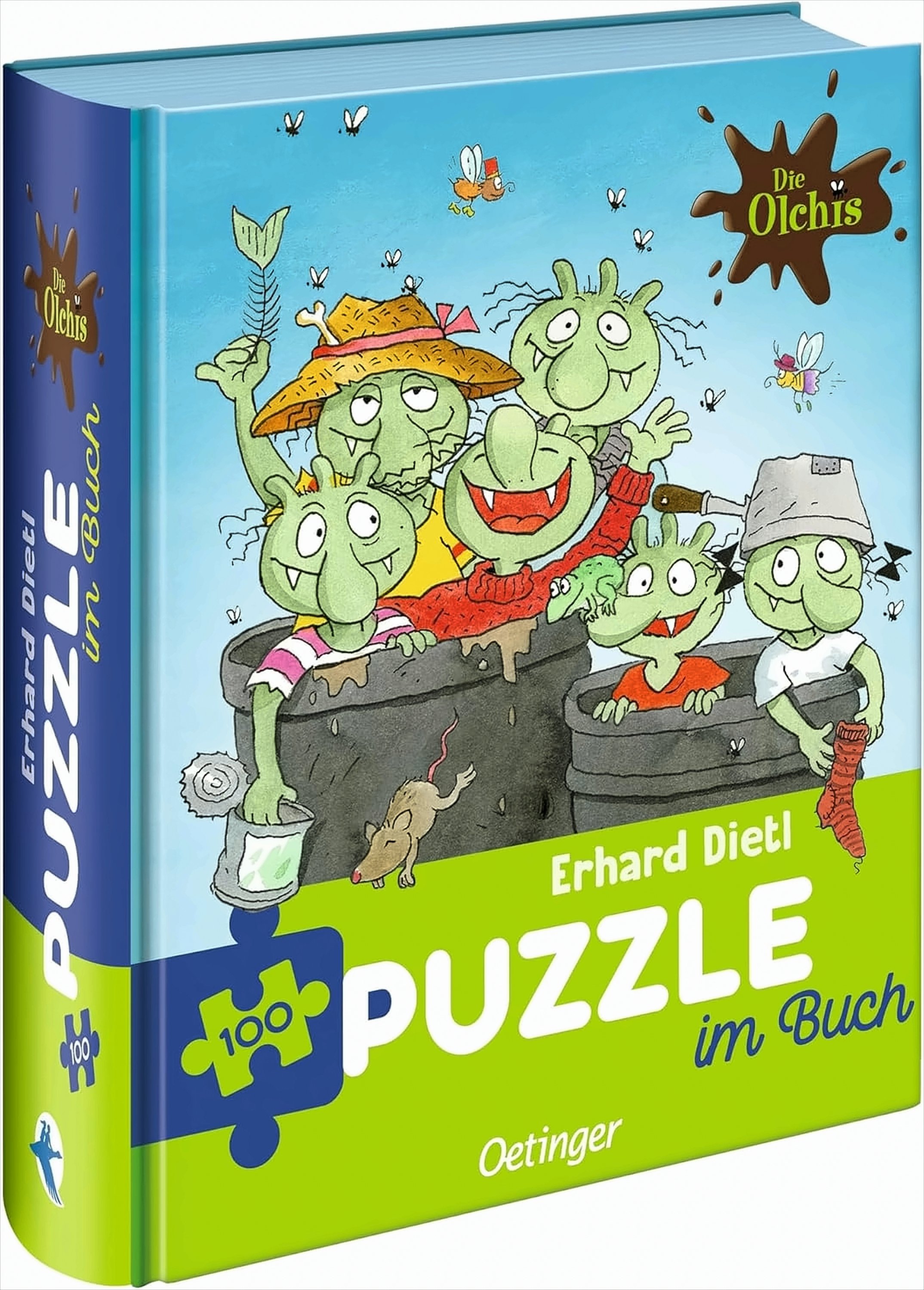Die Olchis. Puzzle im Buch