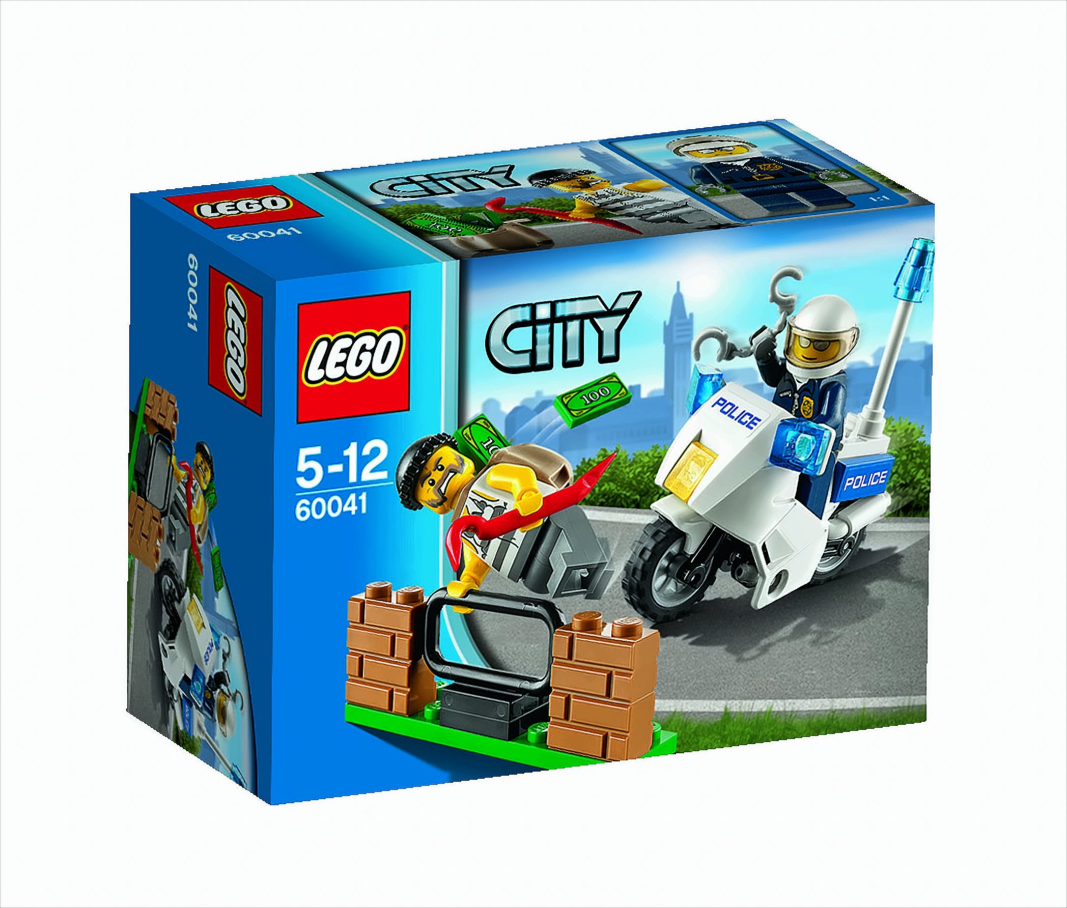 LEGO City - Polizei-Motorrad-Jagd
