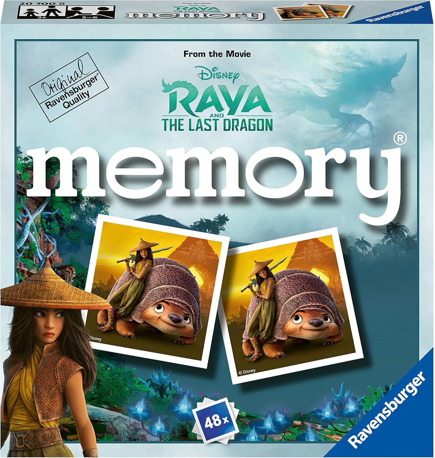 Raya & The Last Dragon Mini-Memory-Spiel