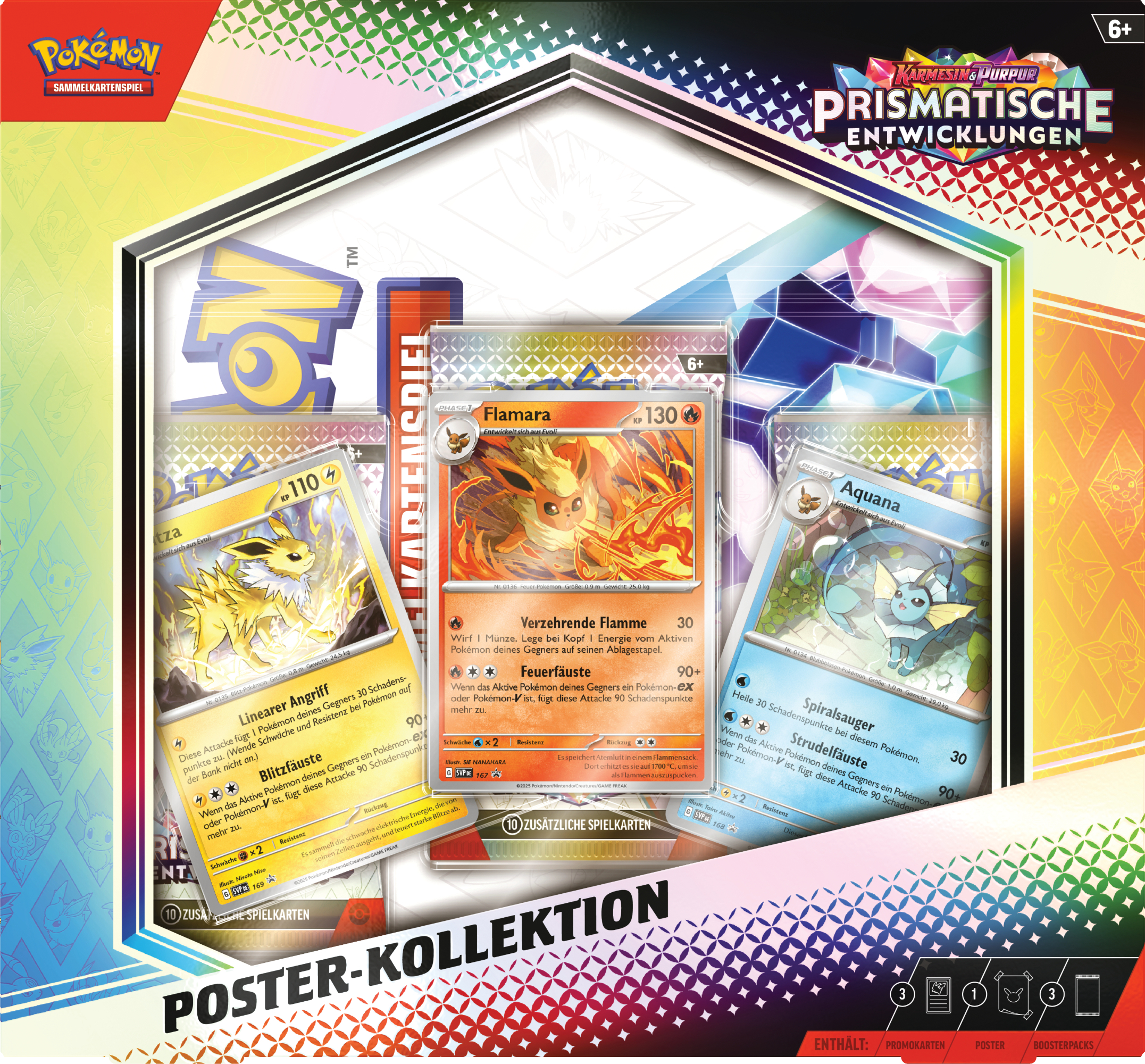 Pokémon Poster-Kollektion Karmesin & Purpur - Prismatische Entwicklungen