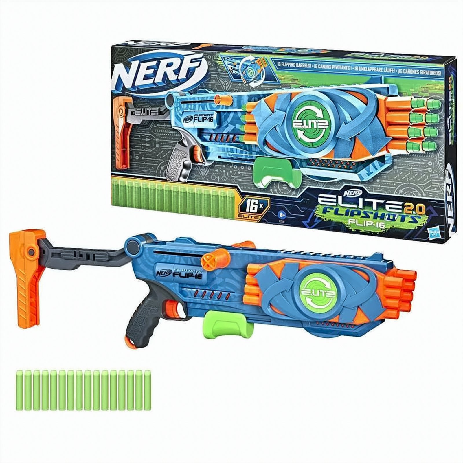 Hasbro Nerf Elite 2.0 Flipshots Flip-16 Blaster