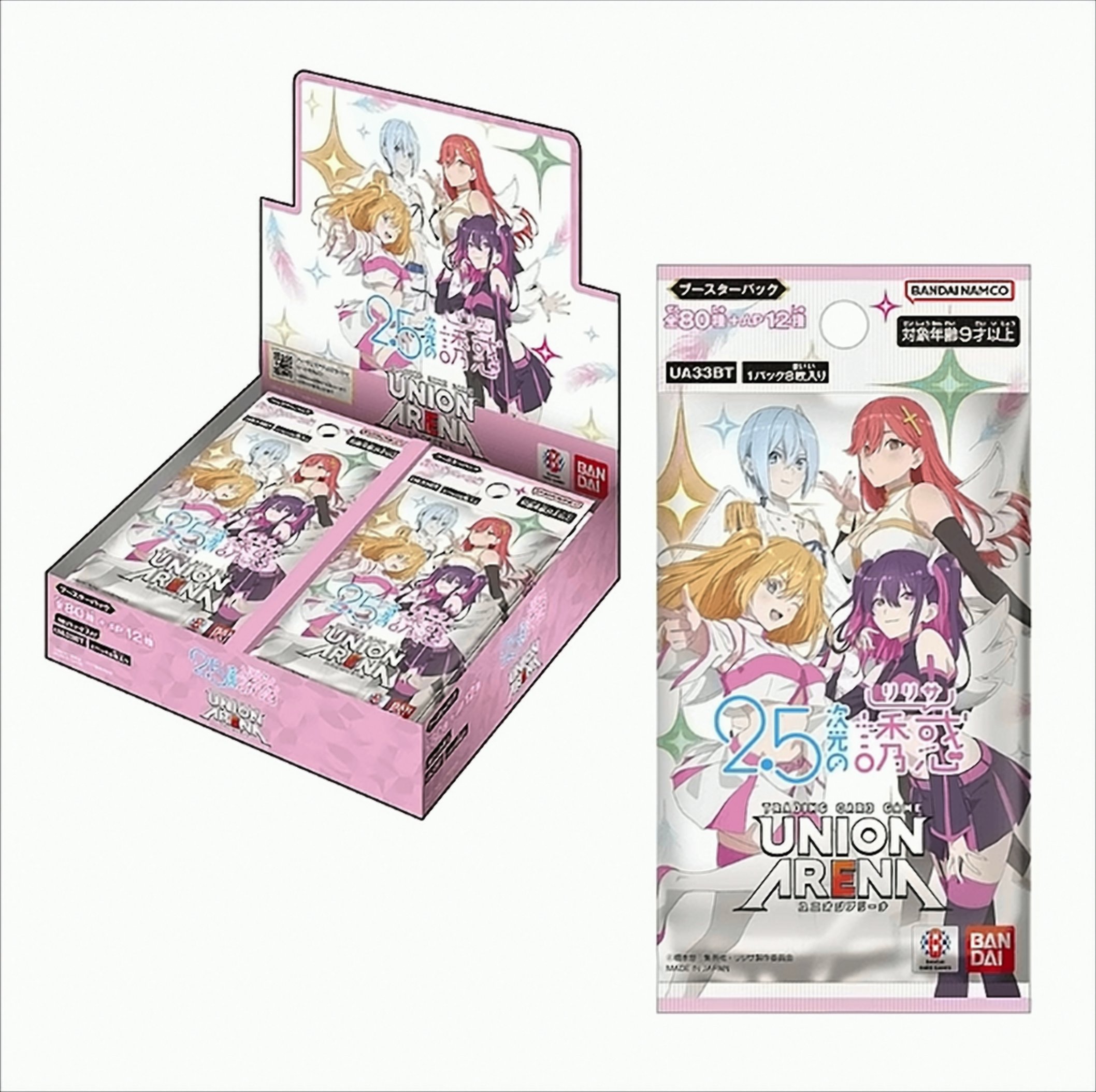 Union Arena - Dimensional Seduction 2.5 Booster Display Japanisch
