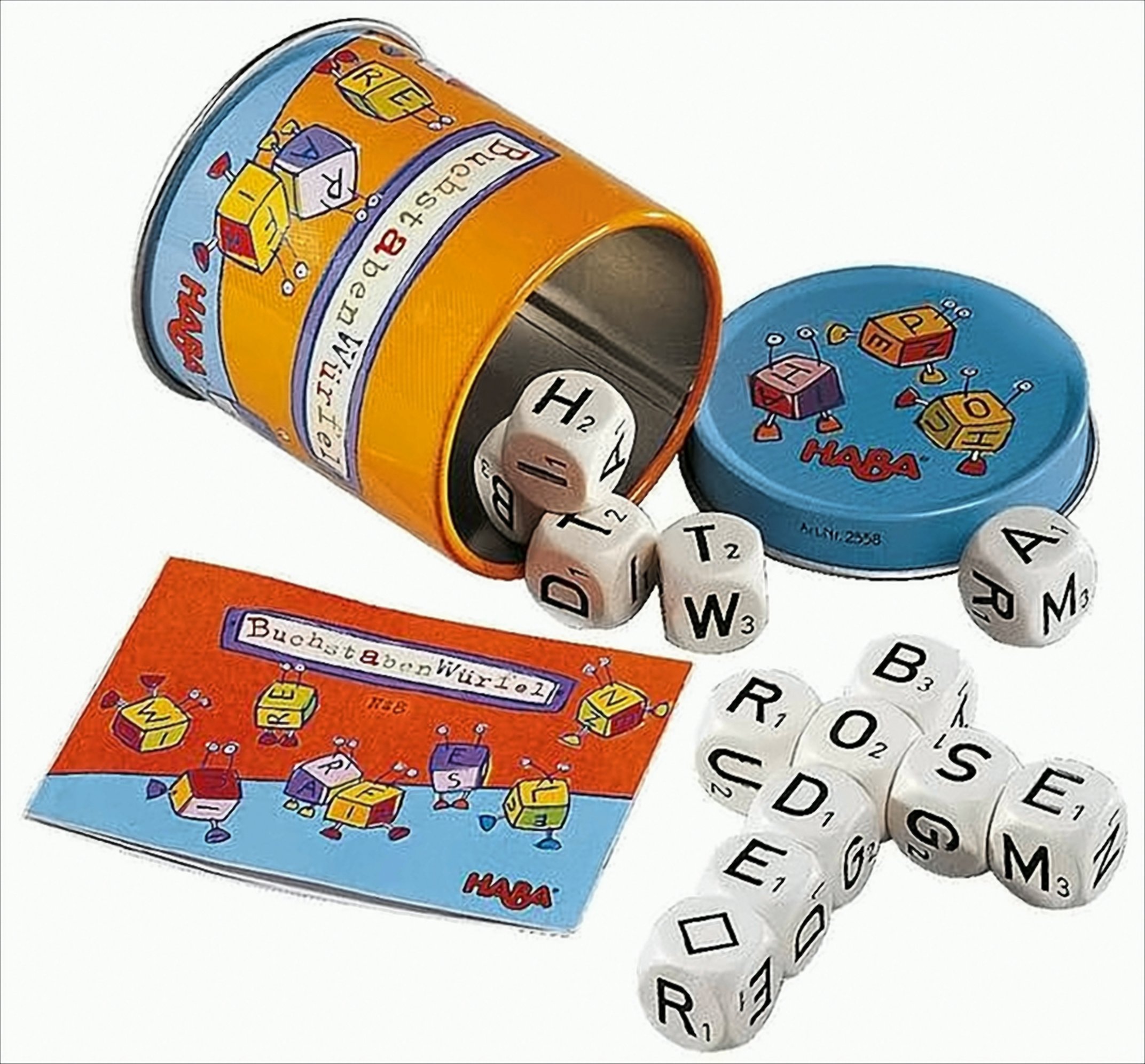 HABA - Dosenspiel Buchstabenwürfel
