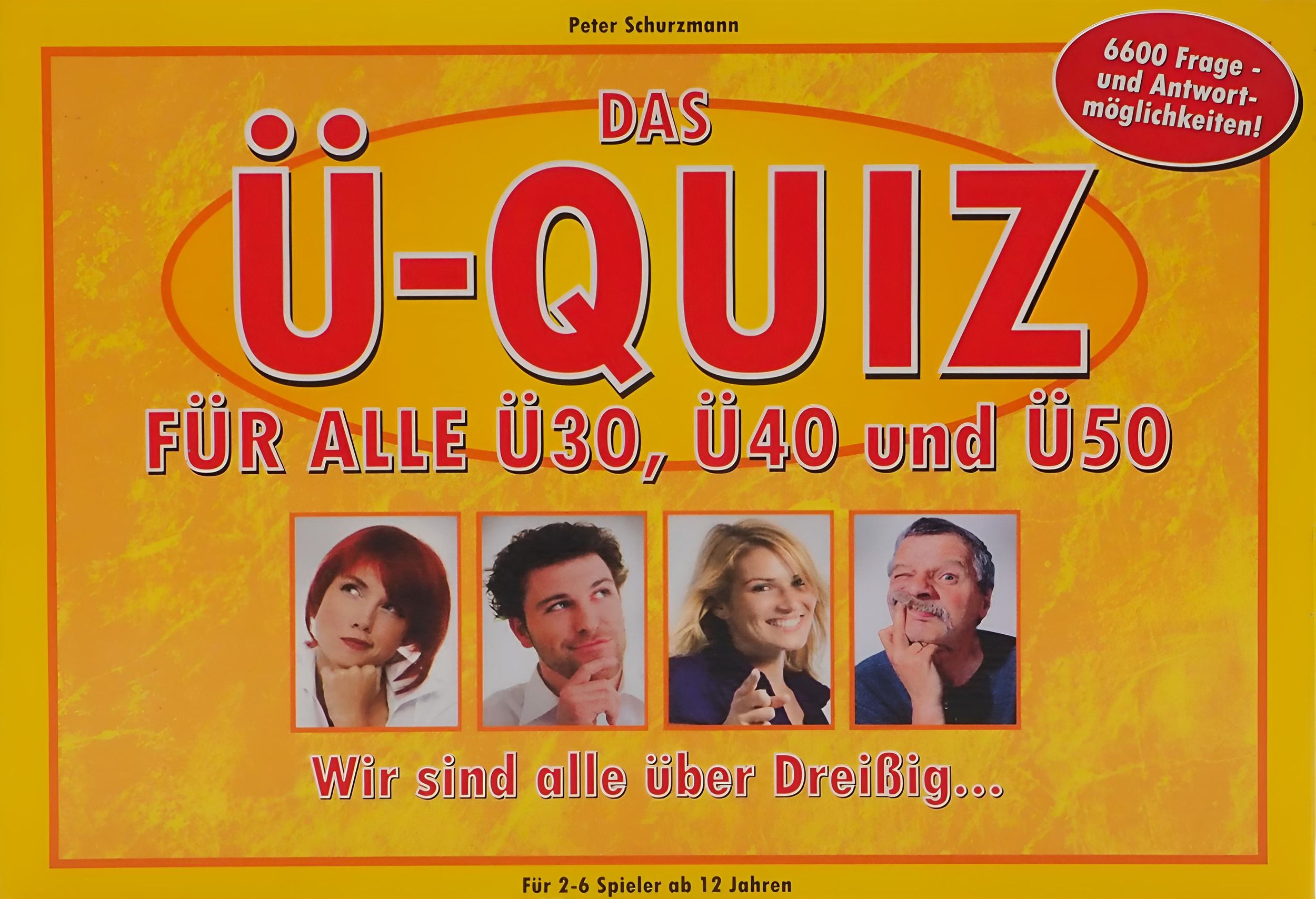 Das Ü Quiz 3in1 Für alle Ü30, Ü40 und Ü50