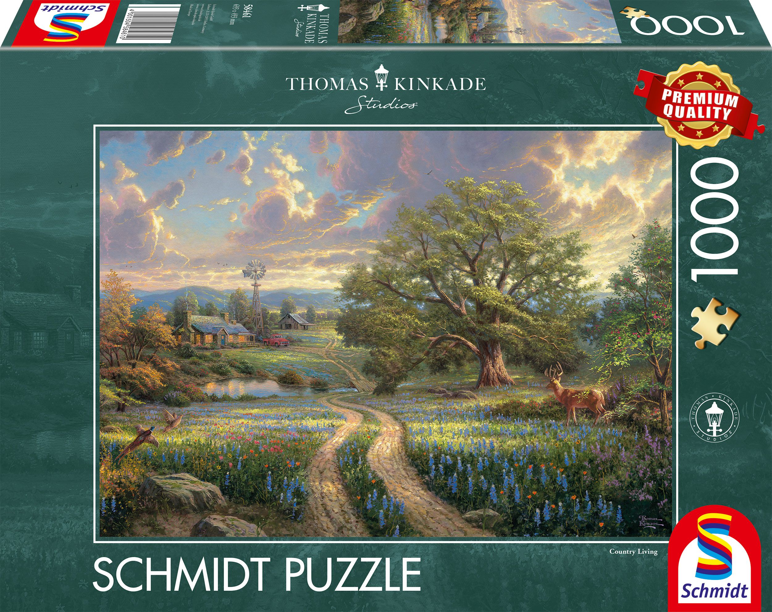 Thomas Kinkade - Country Living, 1.000 Teile Puzzle