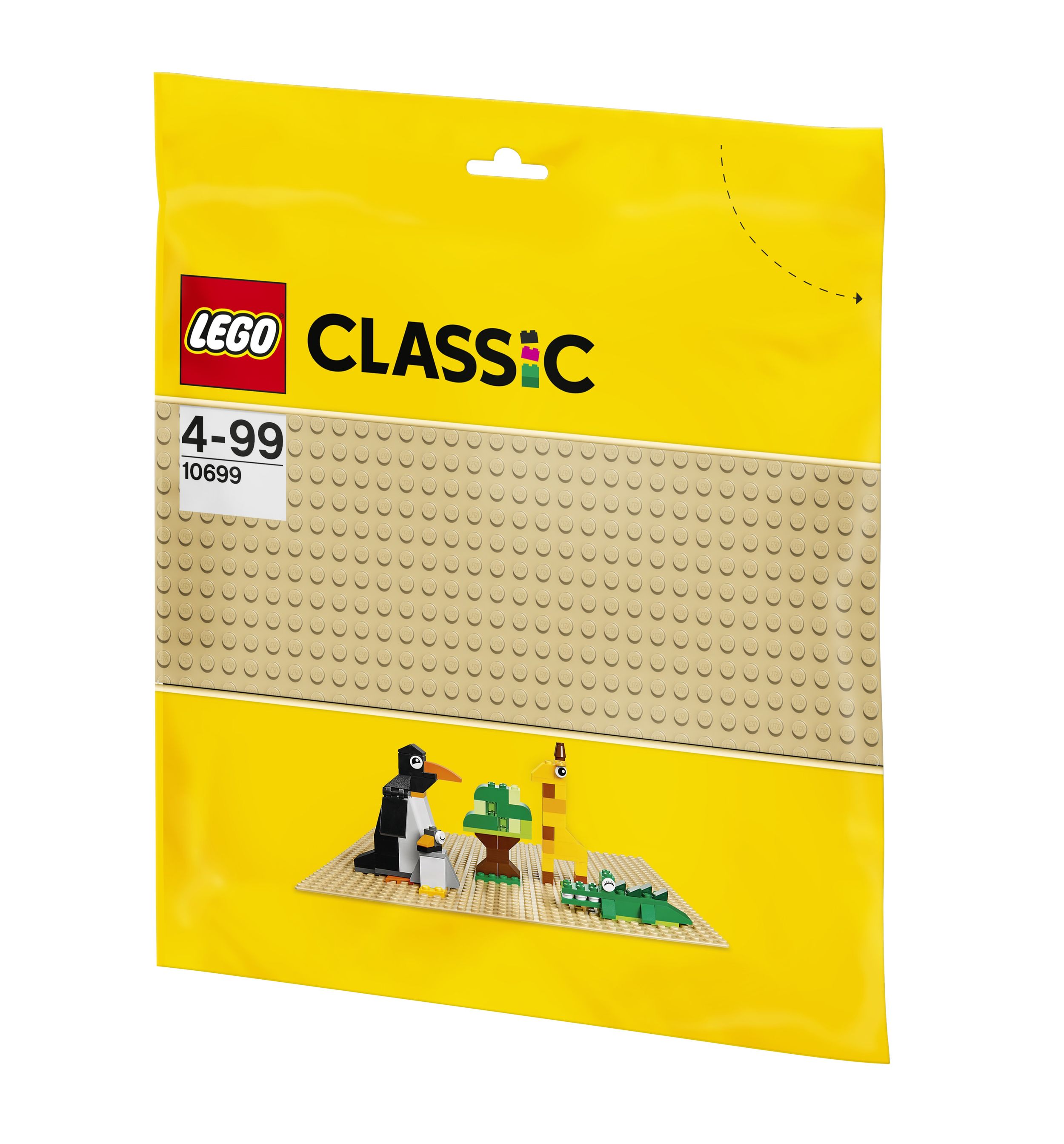 LEGO Classic - 10699 Sandfarbene Bauplatte