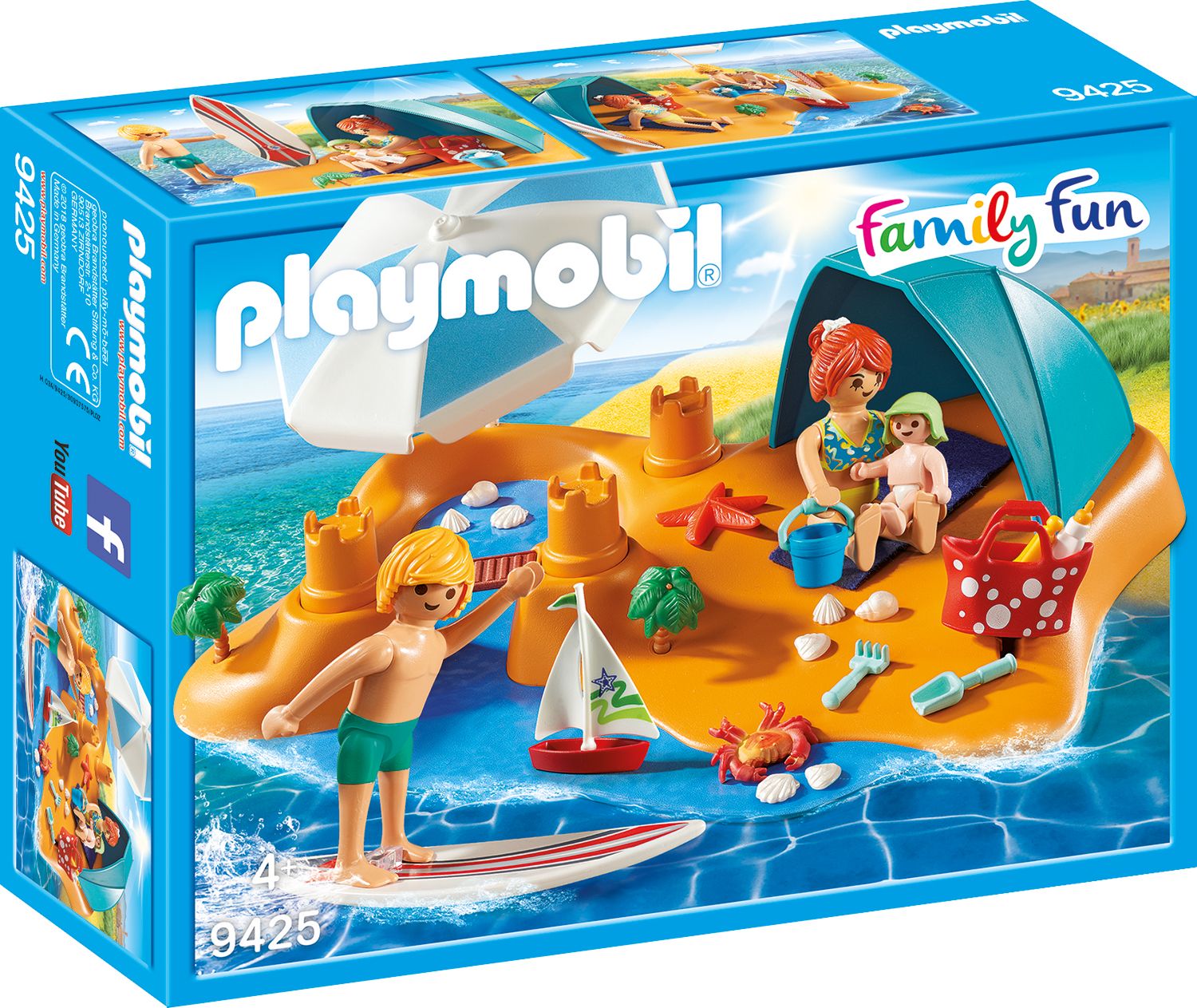 PLAYMOBIL 9425 - Family Fun - Familie am Strand