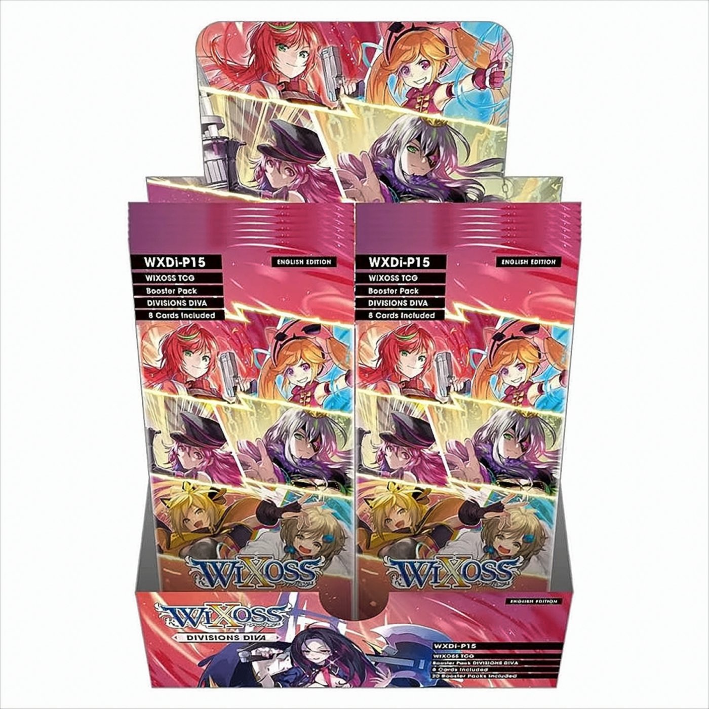 Wixoss - Divisions Diva Booster Display Englisch