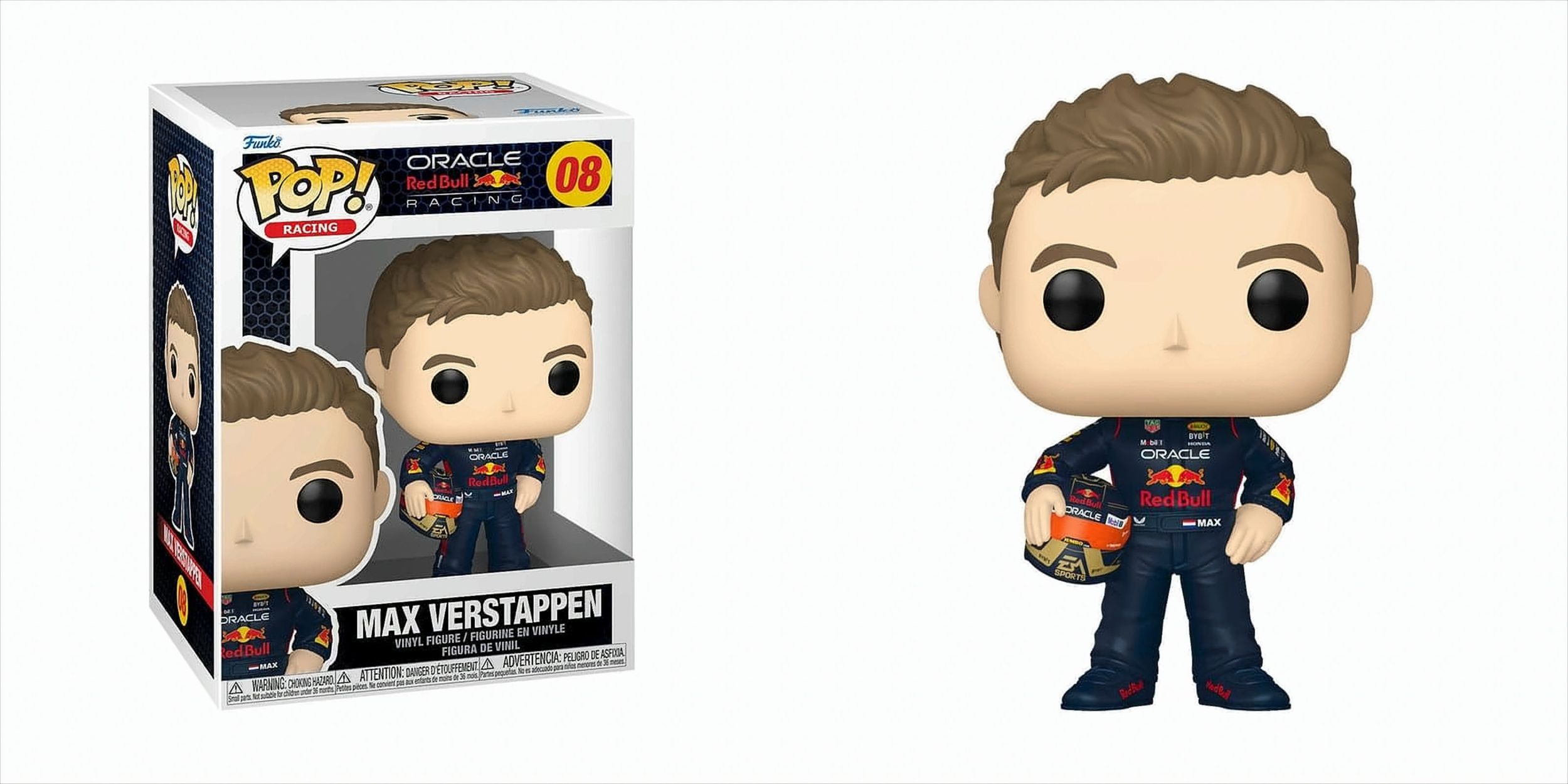 POP -Formula One/Formel Eins-Max Verstappen w/Helm