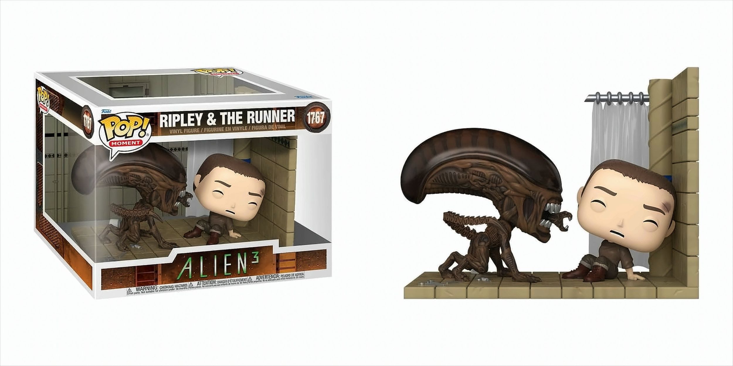 Funko POP Moments - Alien 3 - Ripley & The Runner/Xeno