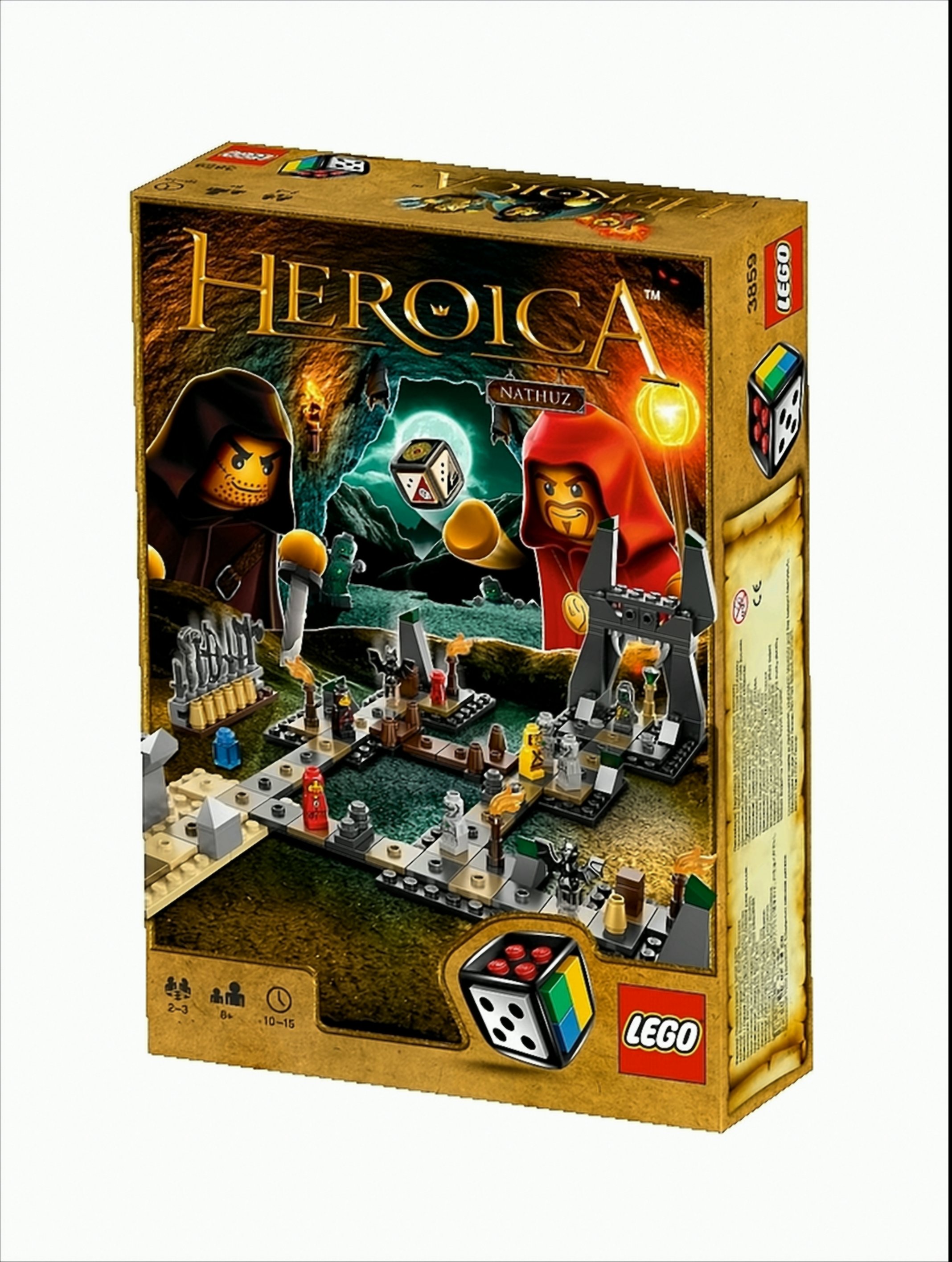 LEGO Spiele 3859 Heroica - die Höhlen von Nathuz