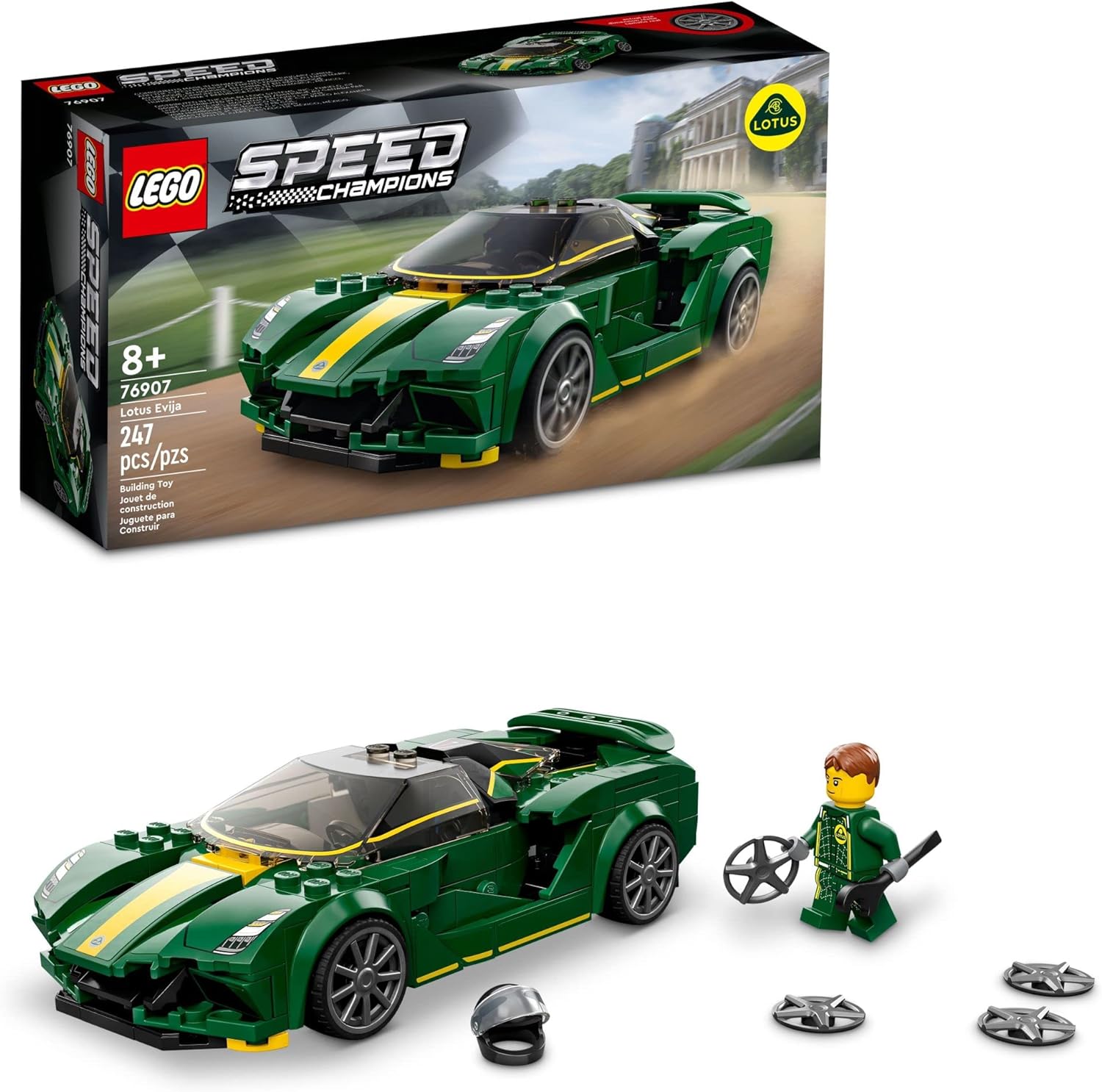 LEGO Speed Champions Lotus Evija 76907 Car Model Building Kit
