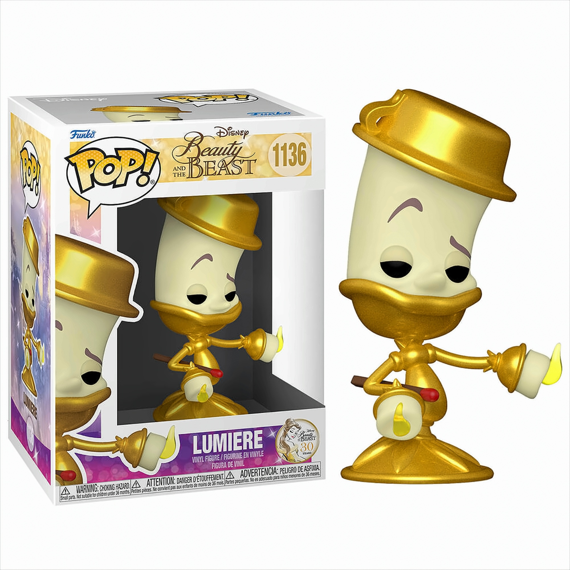 POP - Disney - Beauty and the Beast - Lumiere 1136