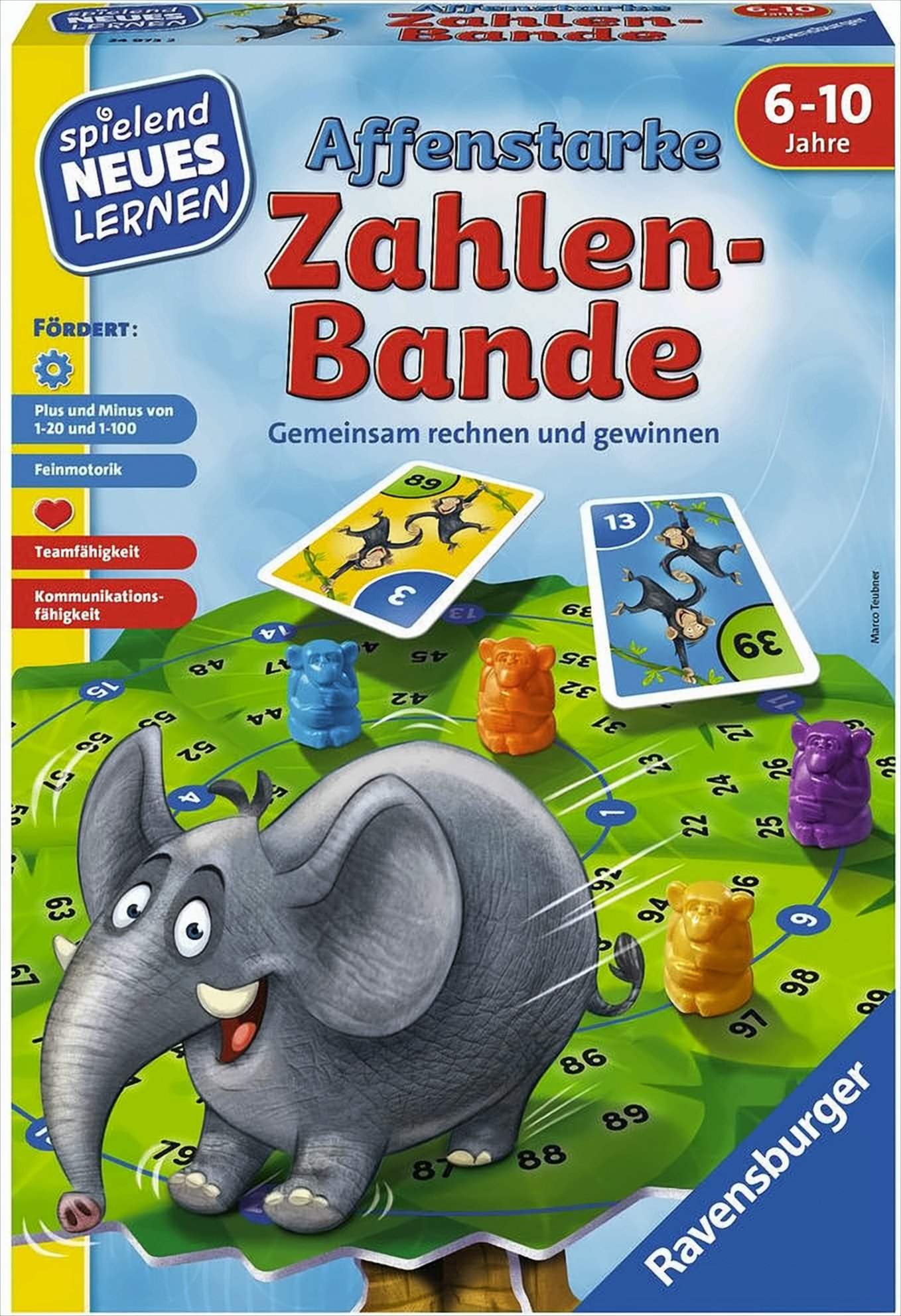 Affenstarke Zahlen-Bande