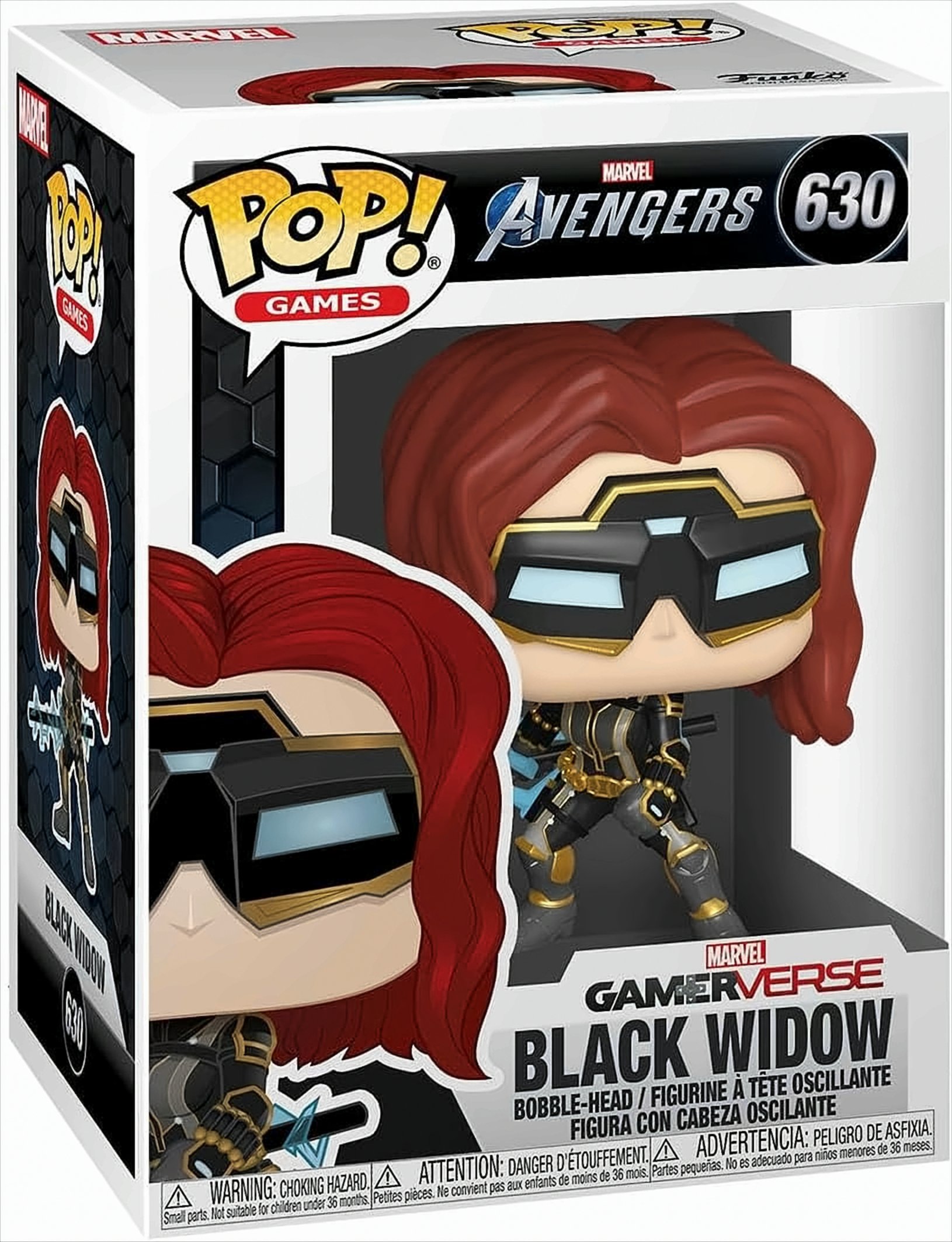 Funko Pop Games - Avengers - Black Widow 630