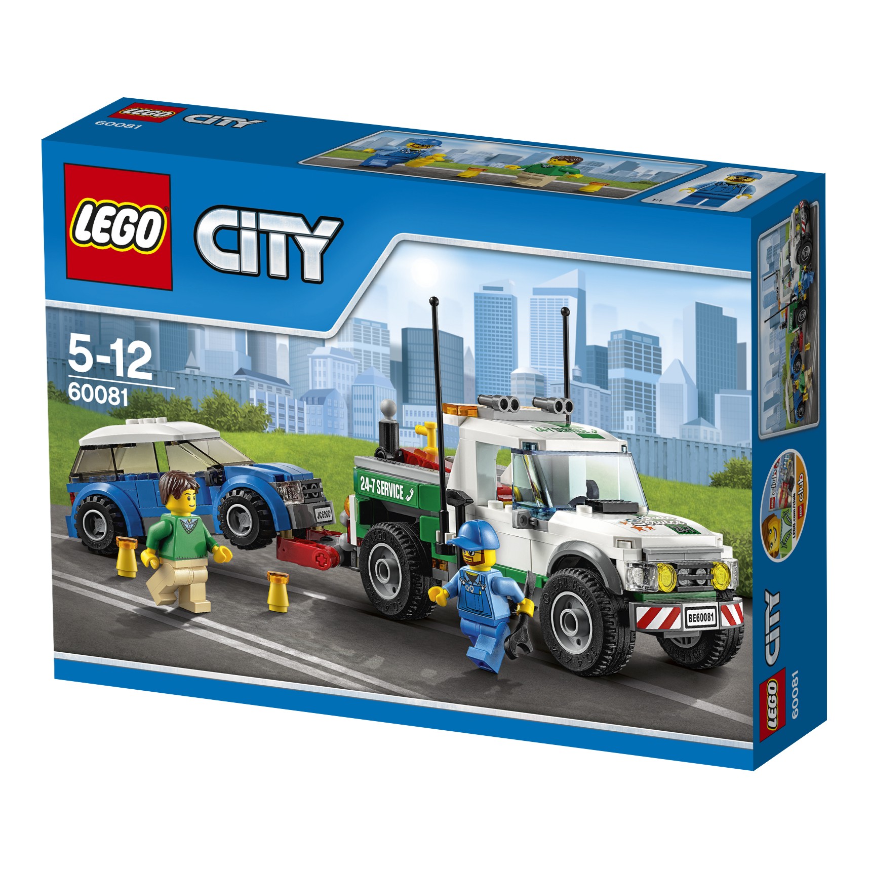 LEGO City - 60081 Pickup-Abschleppwagen mit Auto