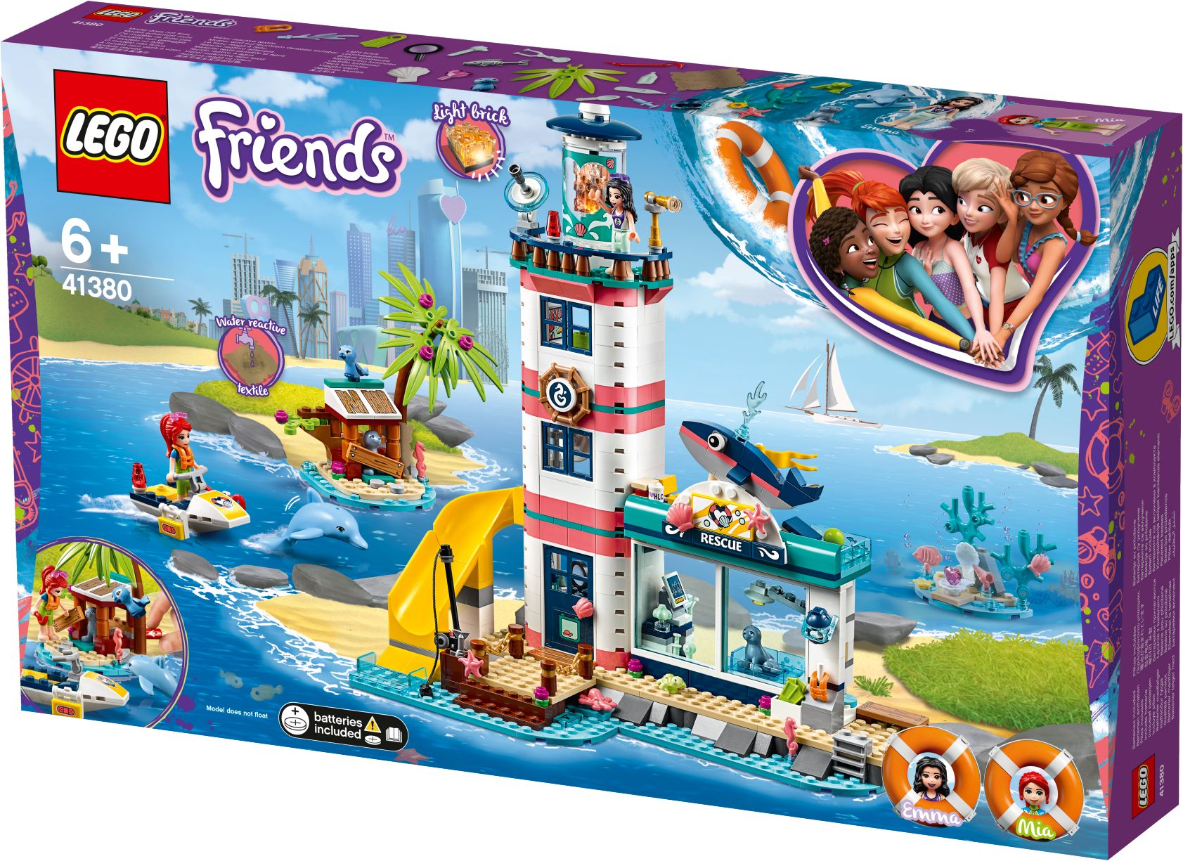 LEGO Friends - 41380 Leuchtturm mit Flutlicht
