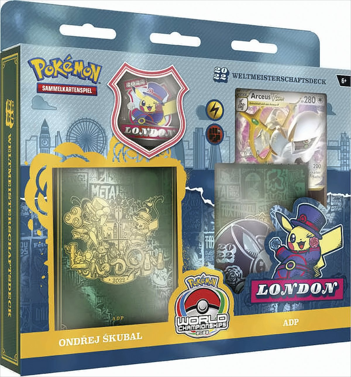 Pokemon Weltmeisterschaftsdeck 2022 Ondřej Škubal