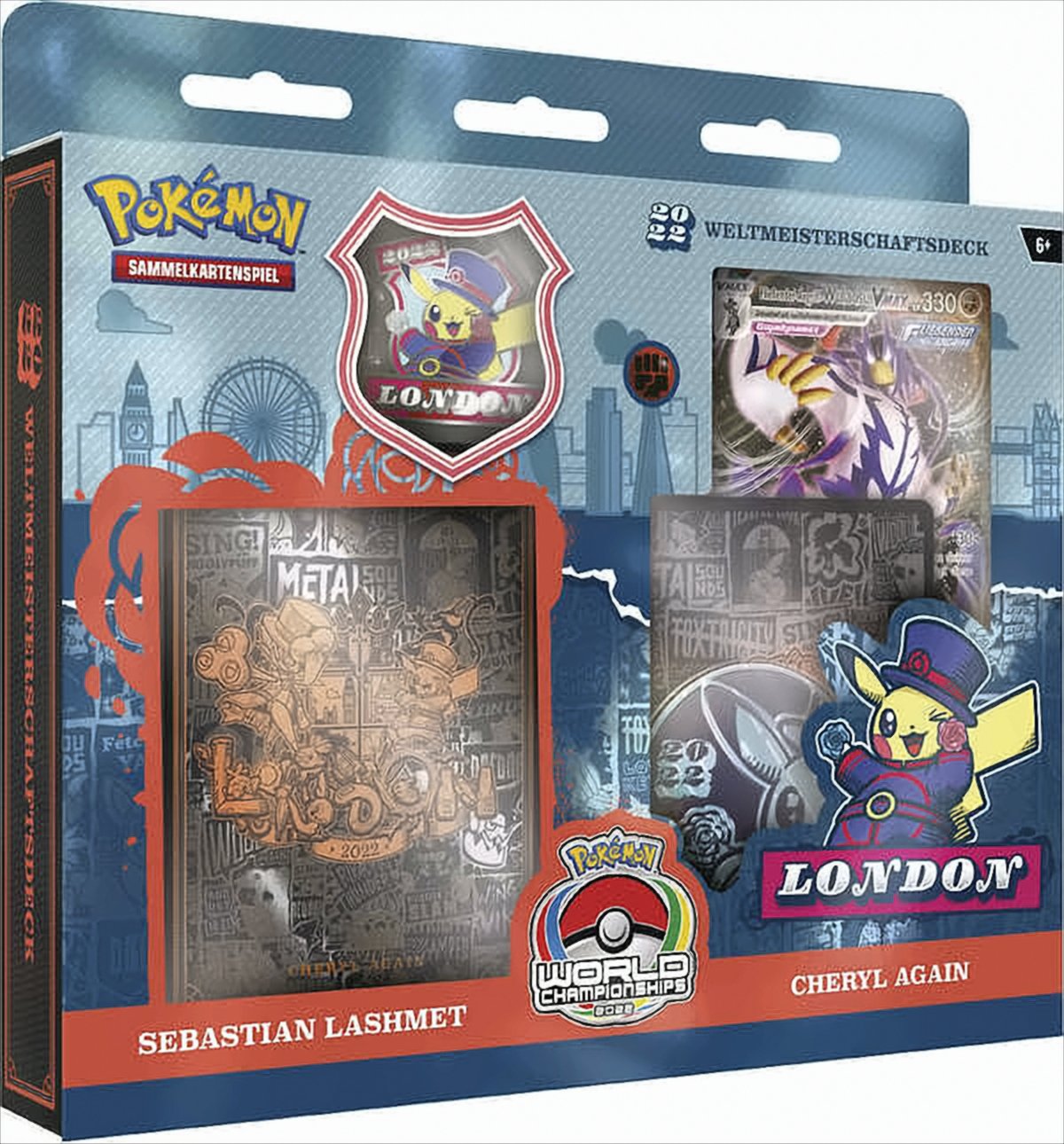 Pokemon Weltmeisterschaftsdeck 2022 Sebastian Lashmet
