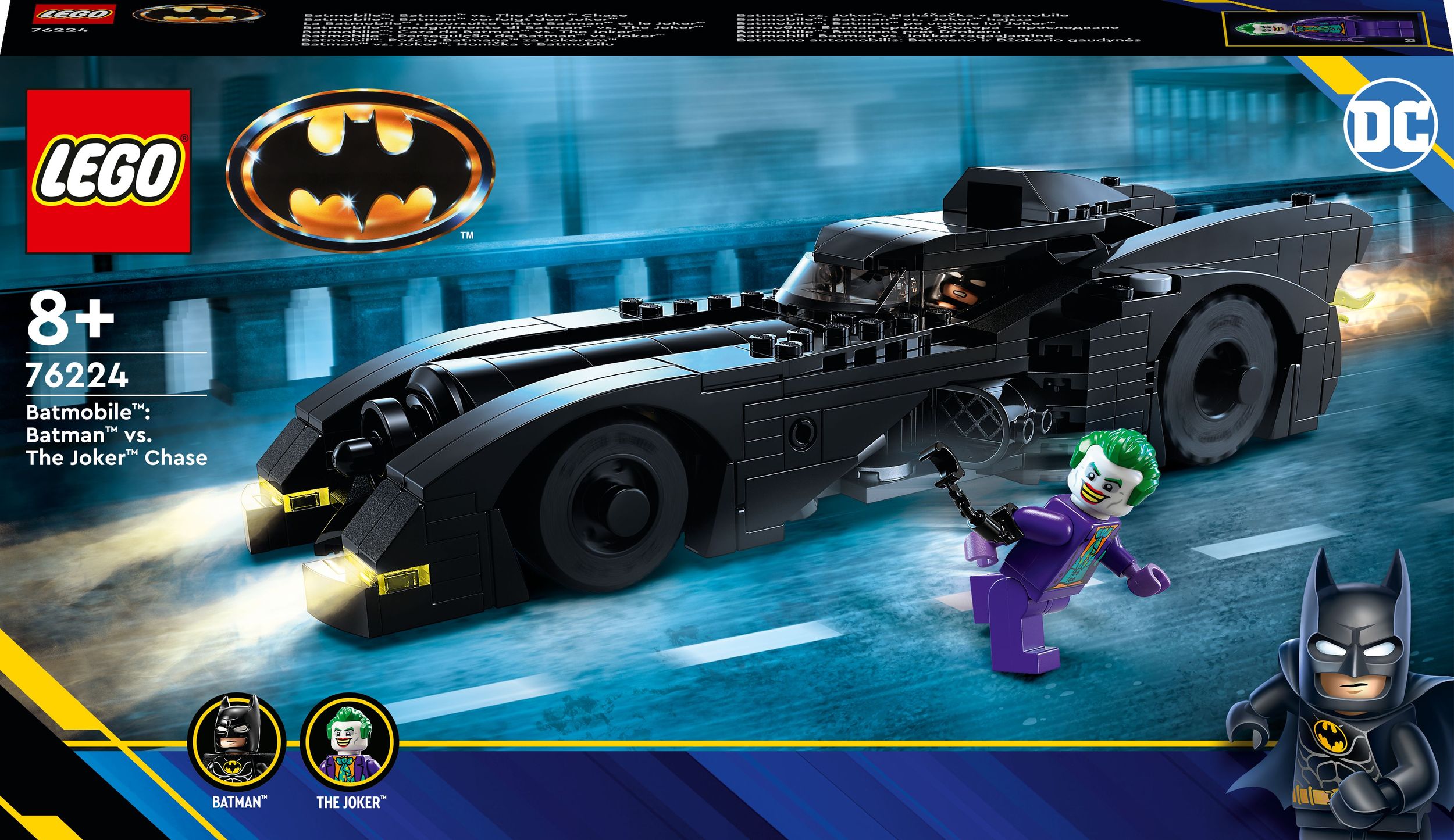 LEGO Super Heroes 76224 - Batmobile: Batman verfolgt den Joker