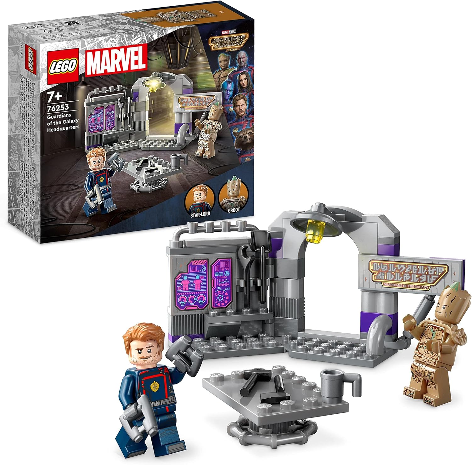 LEGO 76253 Marvel Hauptquartier der Guardians of The Galaxy Volume 3