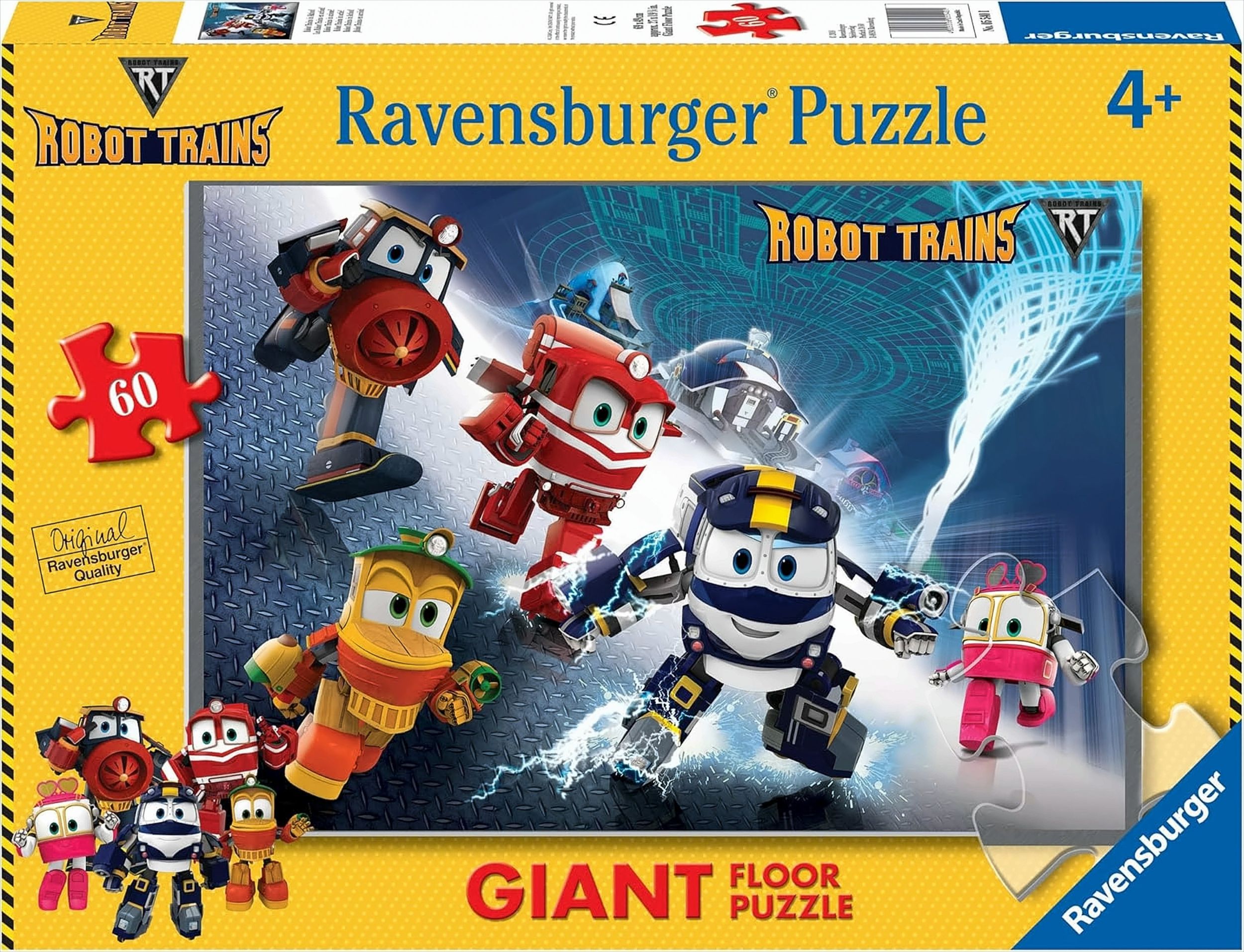 Roboter Trains Puzzle 60 Teile